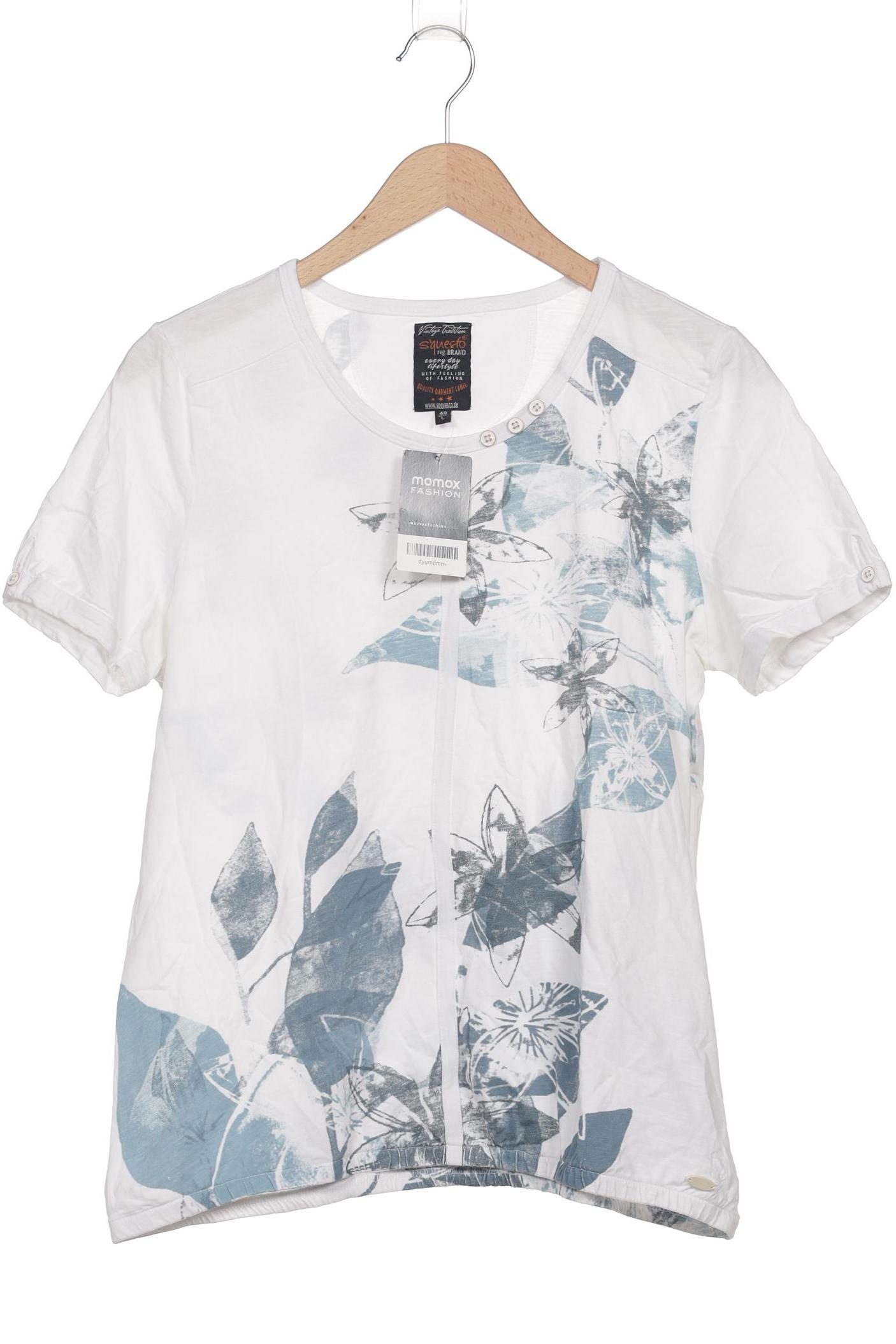 

s questo Damen T-Shirt, weiß, Gr. 40