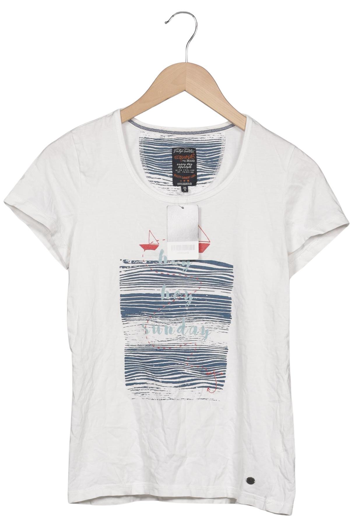 

s questo Damen T-Shirt, weiß, Gr. 36