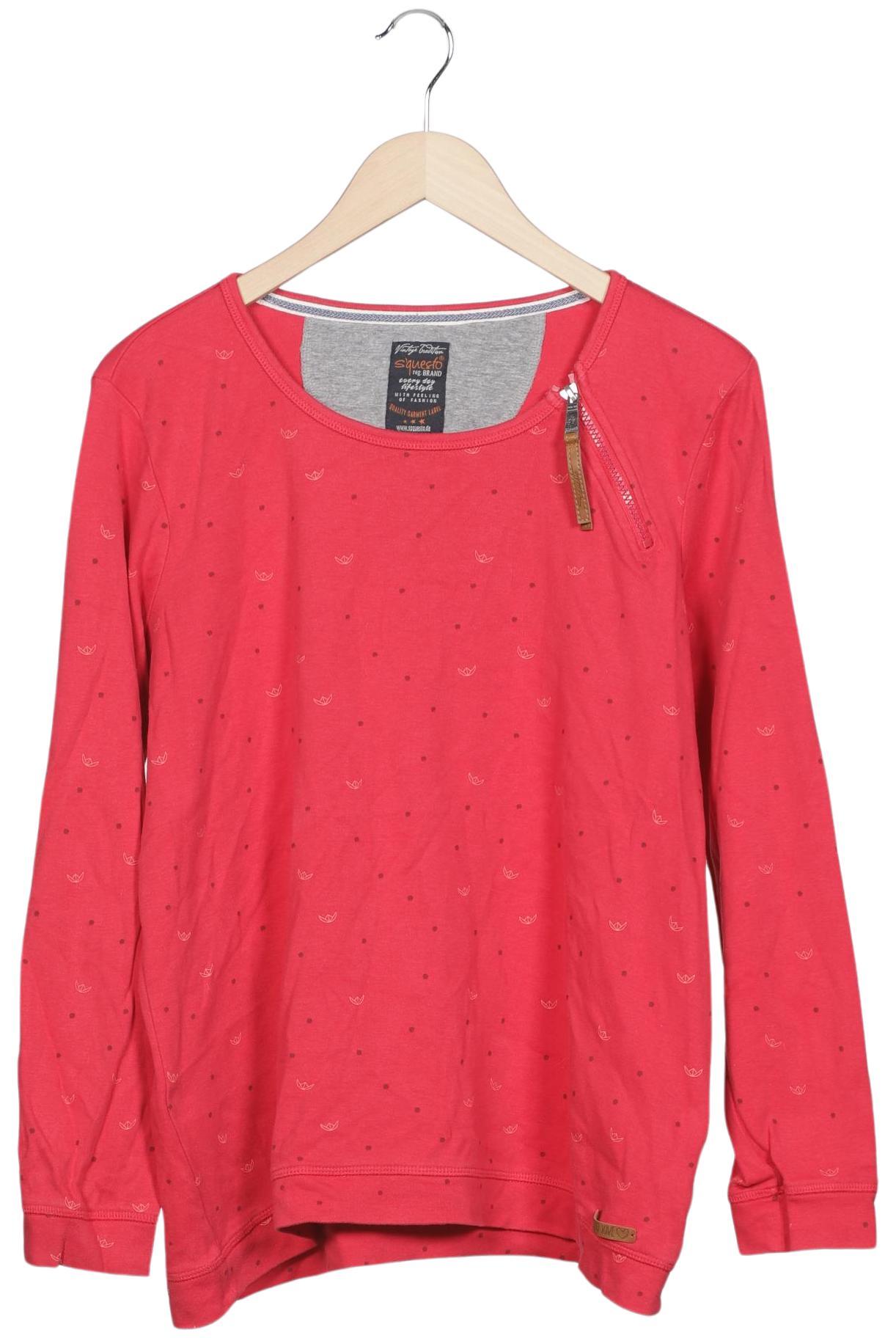 

s questo Damen Sweatshirt, rot, Gr. 42
