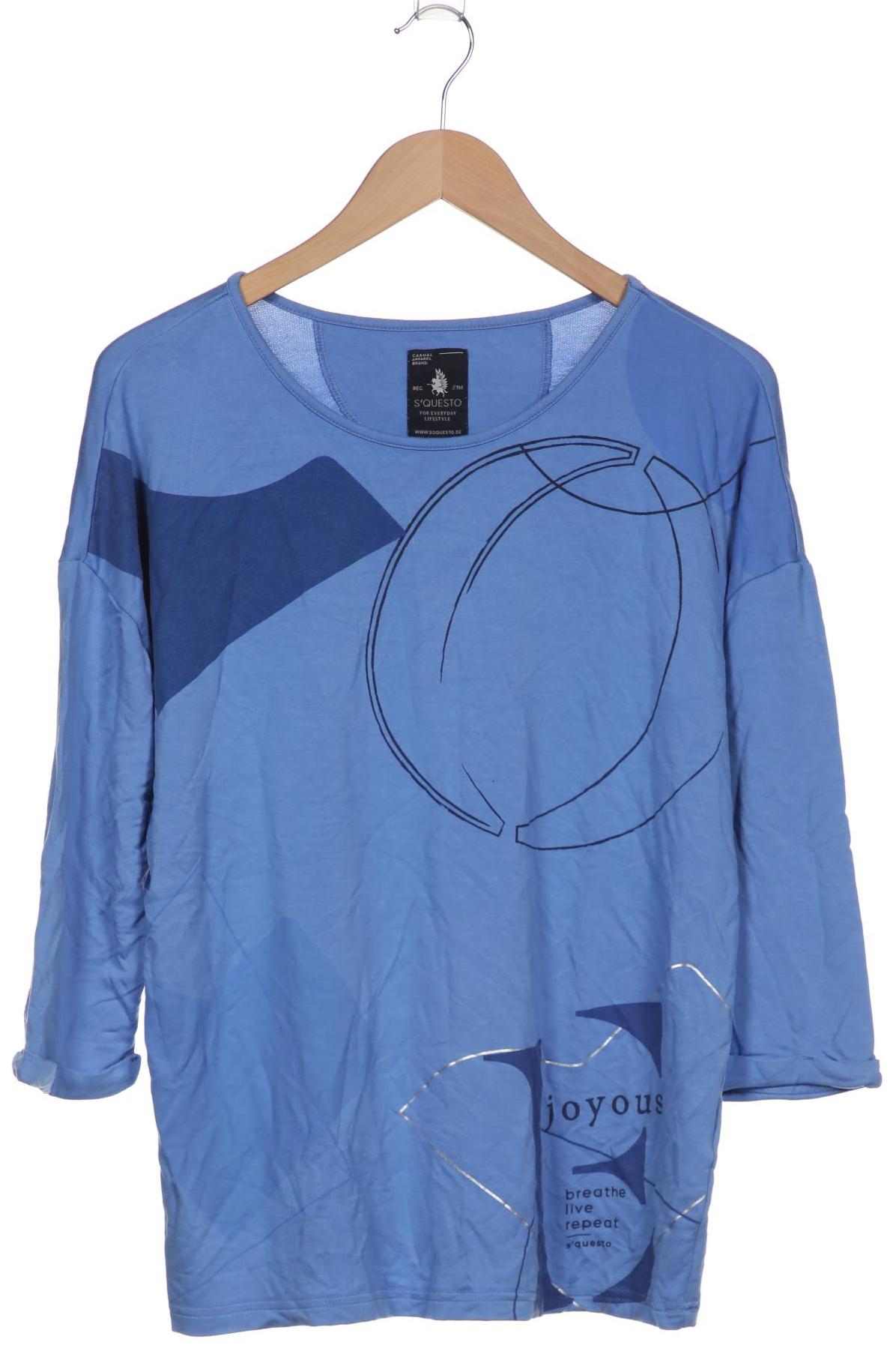 

s´questo Damen Langarmshirt, blau