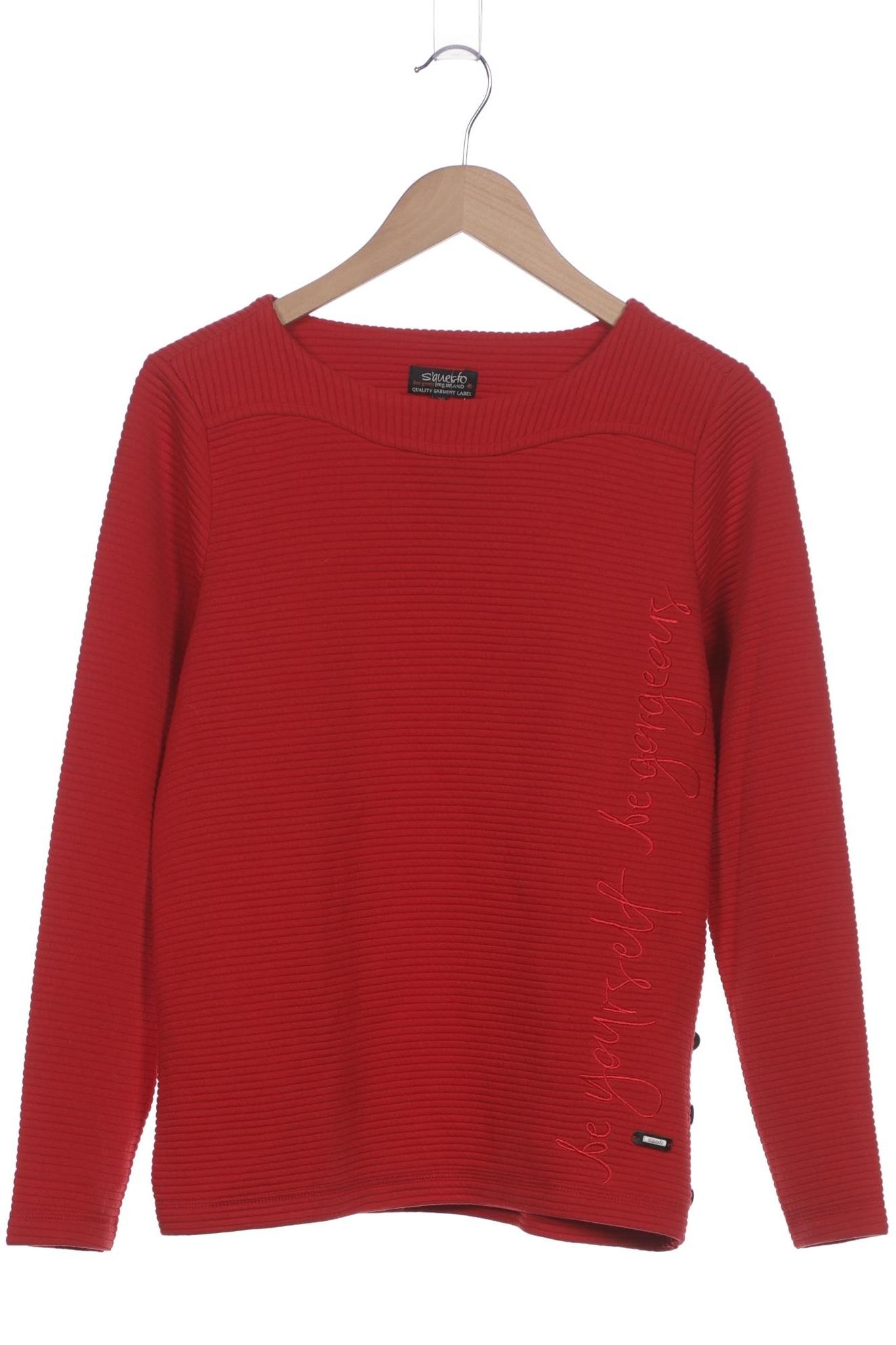 

s questo Damen Sweatshirt, rot, Gr. 36