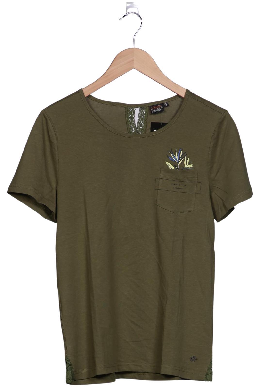 

s questo Damen T-Shirt, grün, Gr. 36