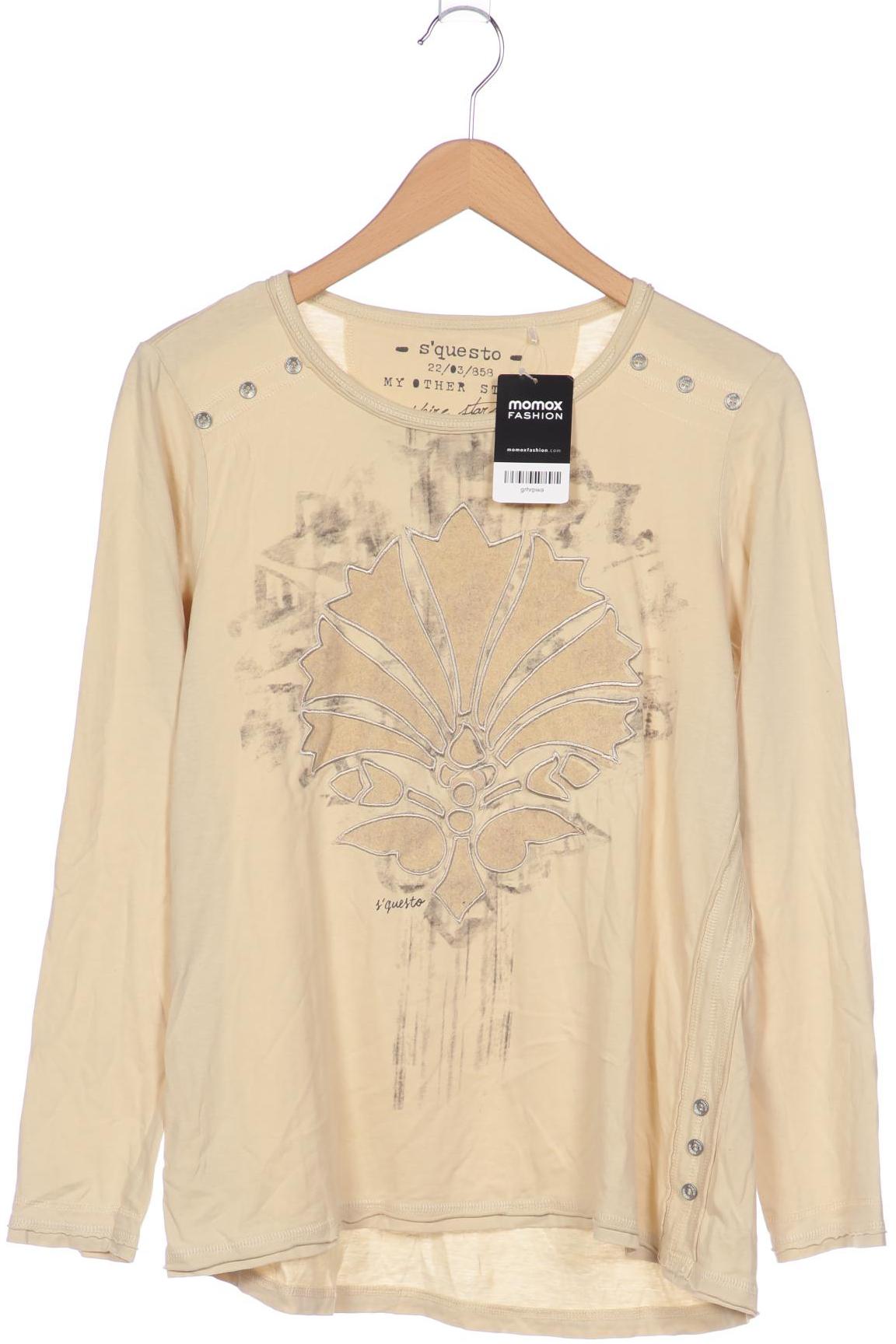 

s questo Damen Langarmshirt, cremeweiß, Gr. 40