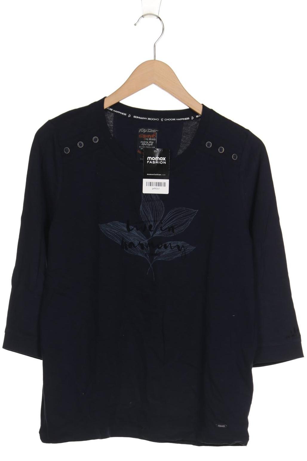 

s questo Damen Langarmshirt, marineblau, Gr. 40