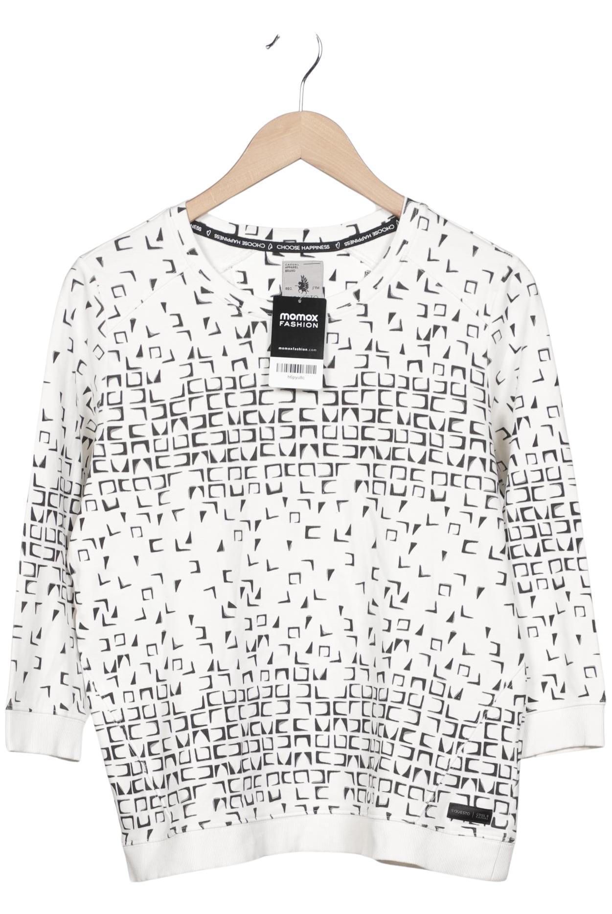 

s questo Damen Sweatshirt, weiß, Gr. 38