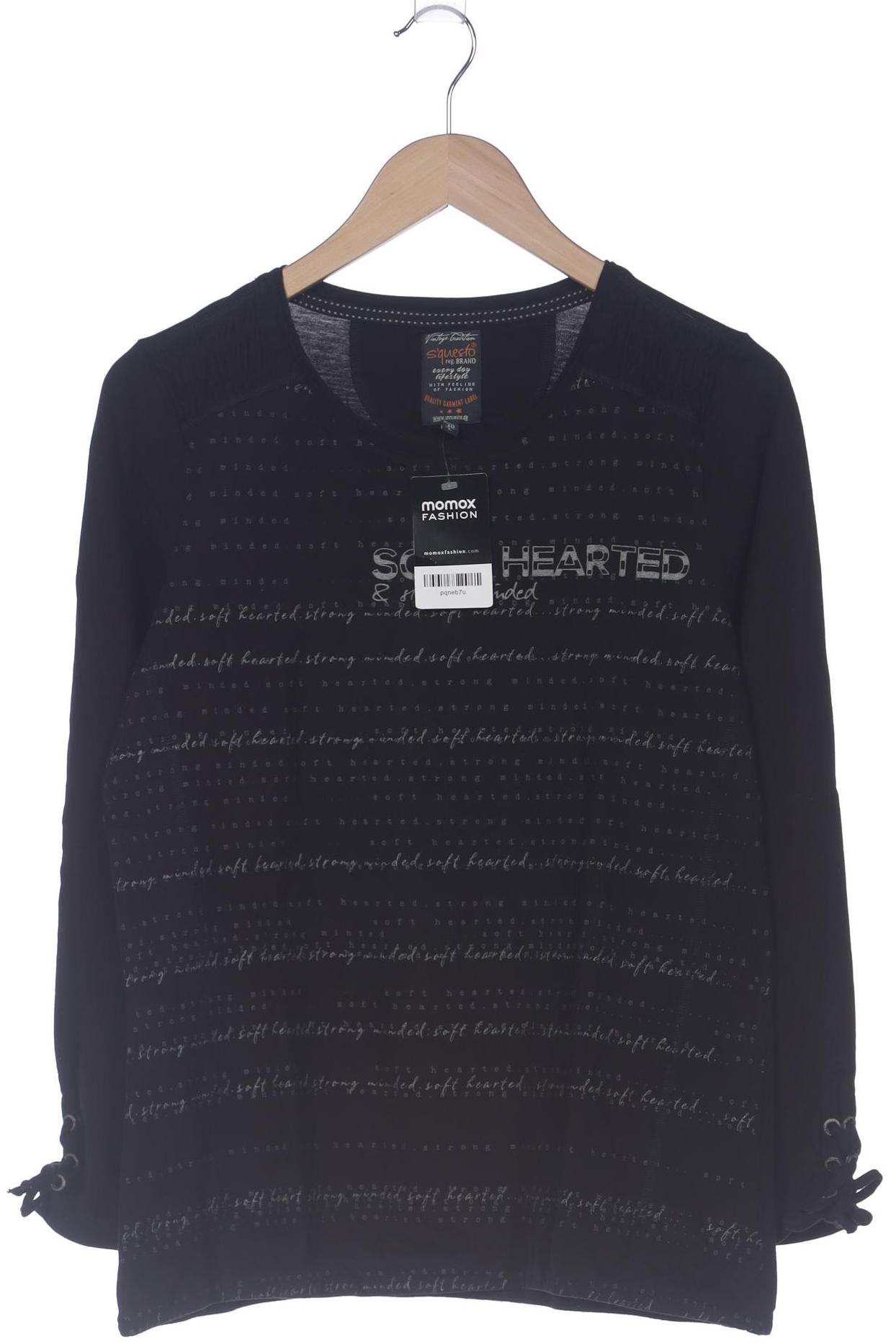 

s questo Damen Langarmshirt, schwarz, Gr. 40