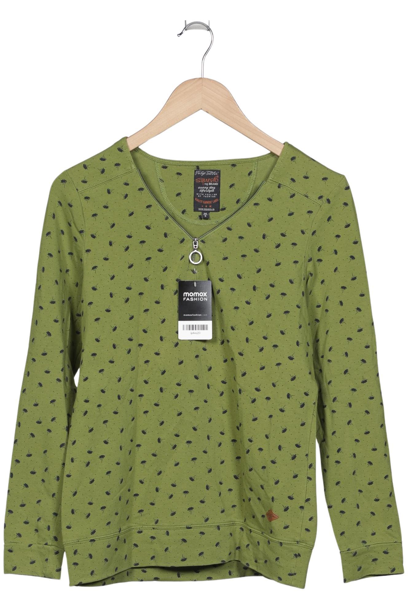 

s questo Damen Sweatshirt, grün, Gr. 36