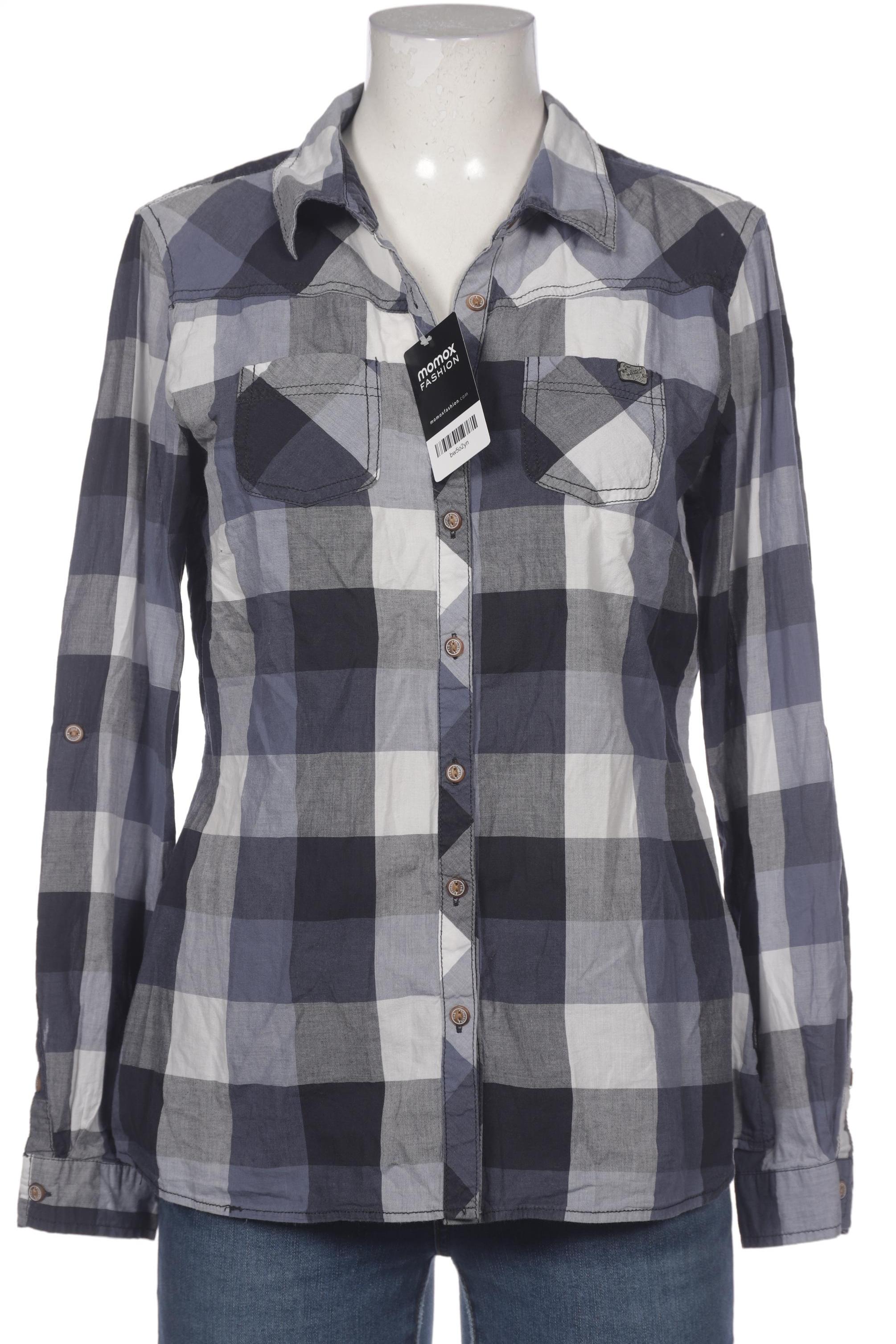 

s questo Damen Bluse, blau, Gr. 40