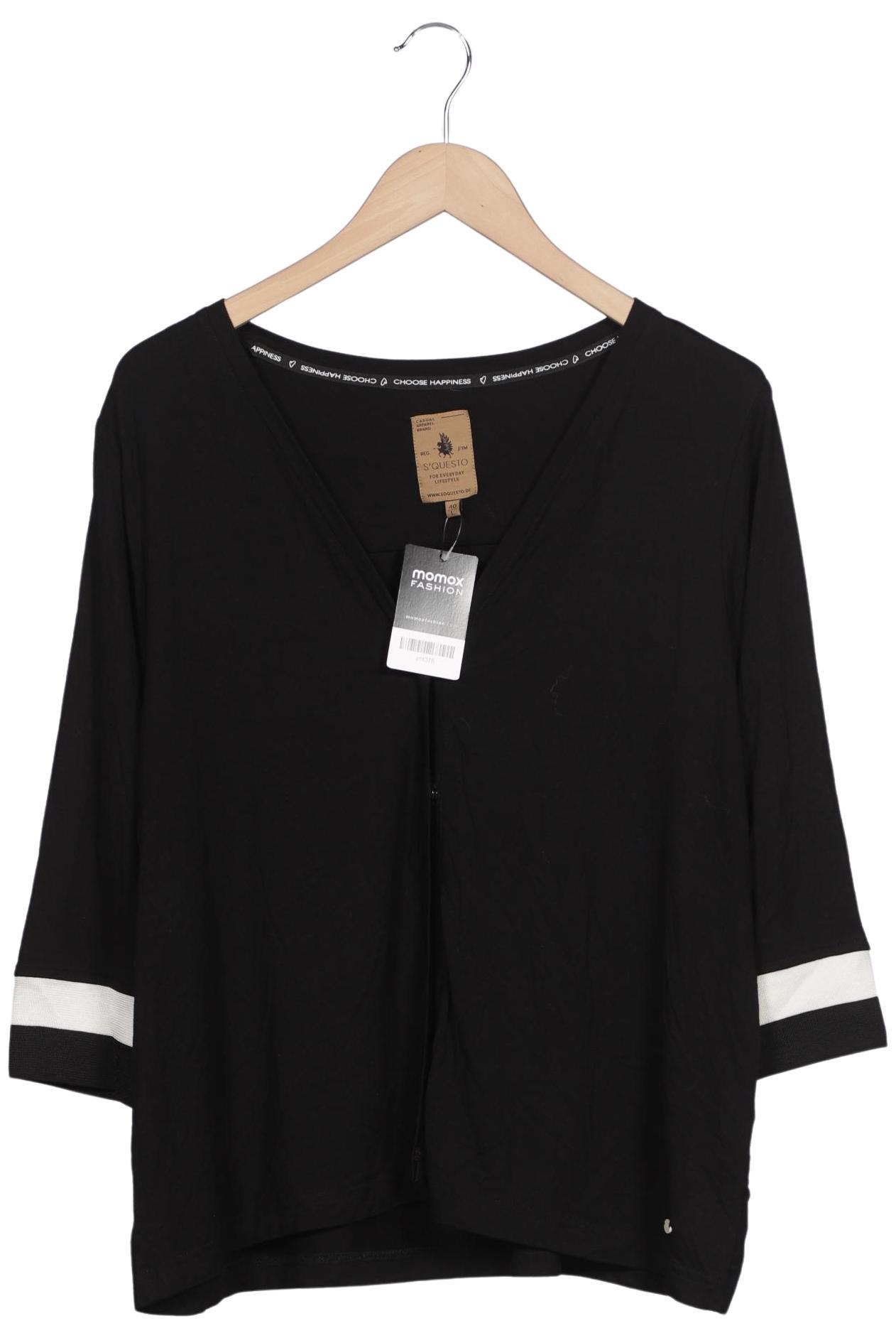 

s questo Damen Strickjacke, schwarz, Gr. 40
