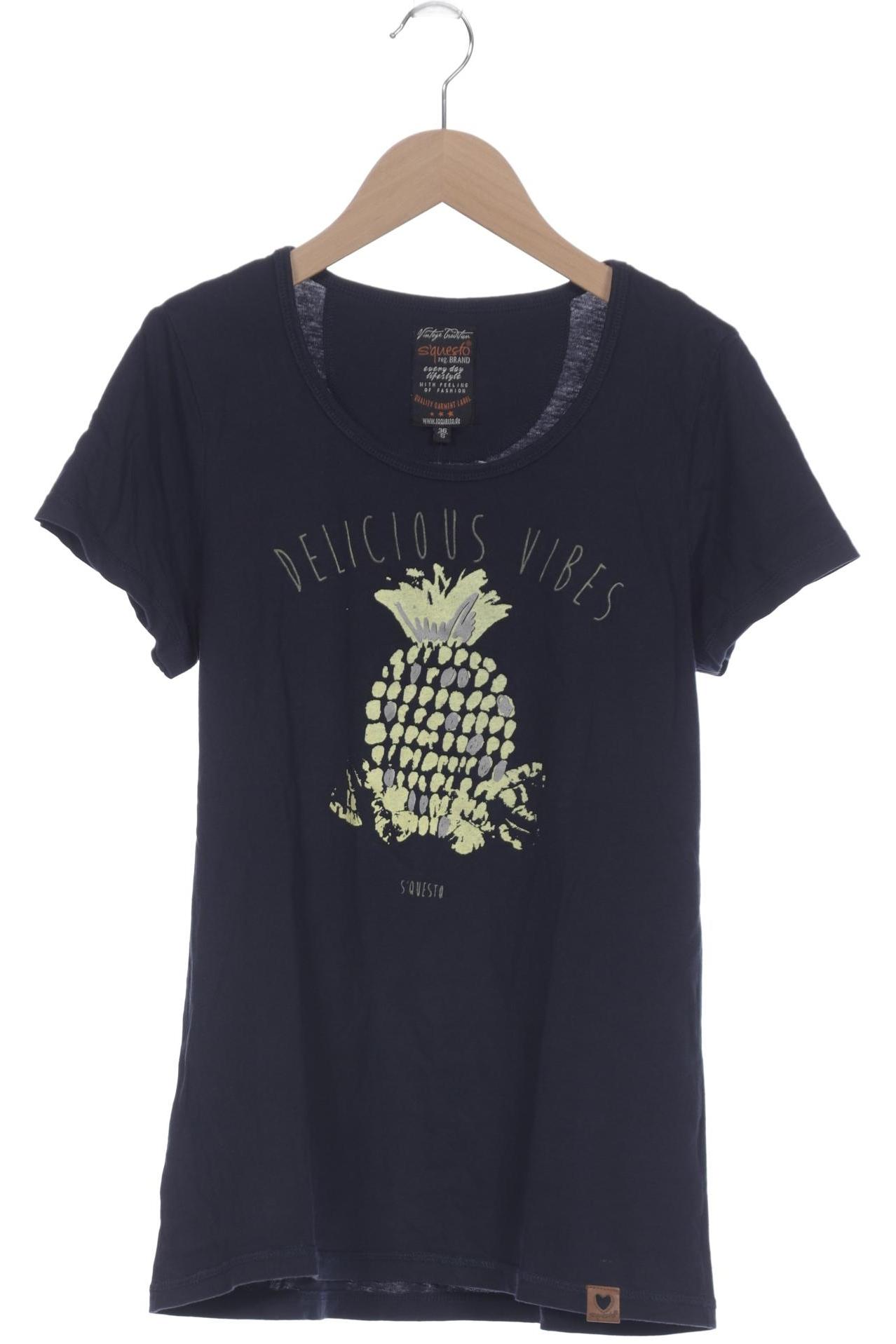

s questo Damen T-Shirt, marineblau, Gr. 36