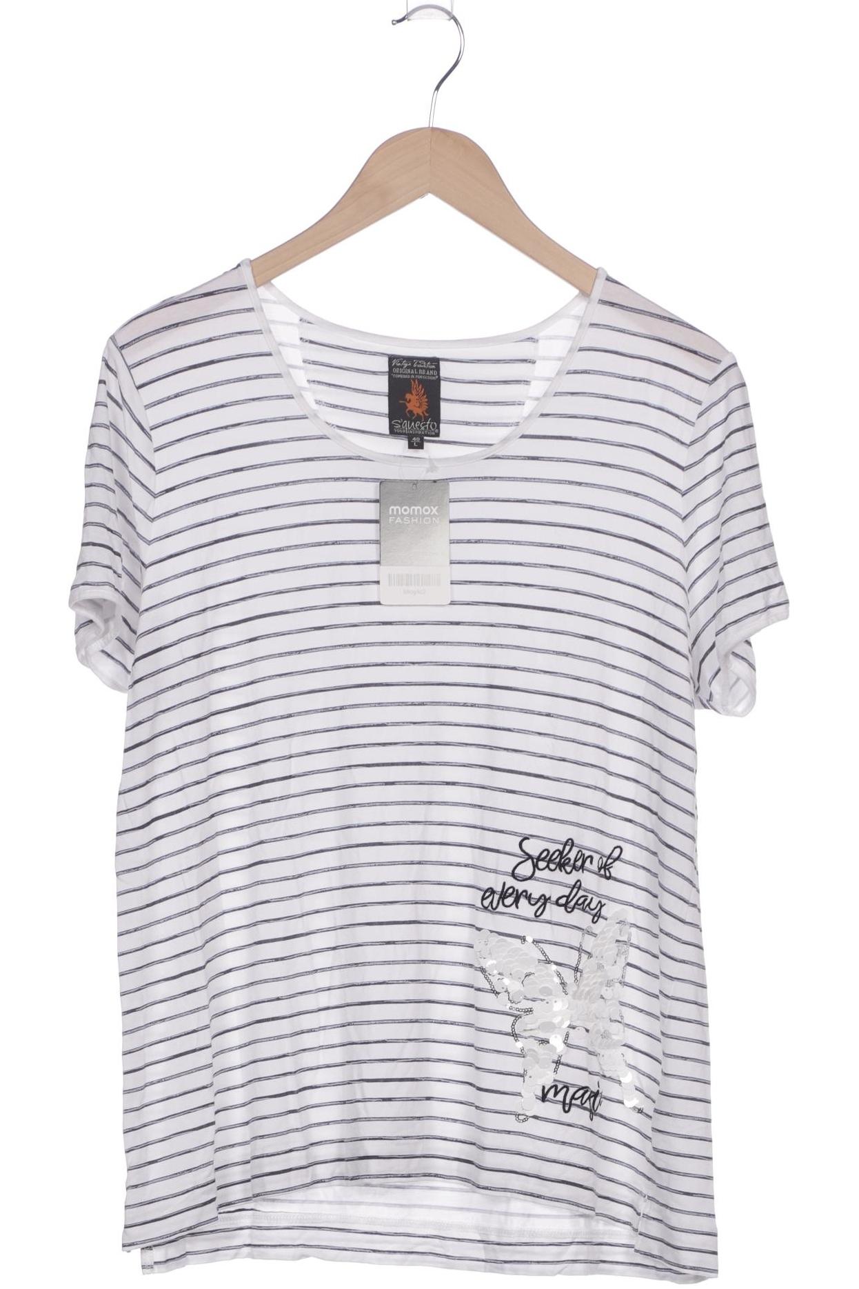 

s questo Damen T-Shirt, weiß, Gr. 40