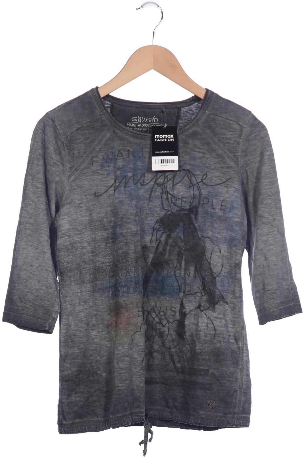 

s questo Damen Langarmshirt, grau, Gr. 38