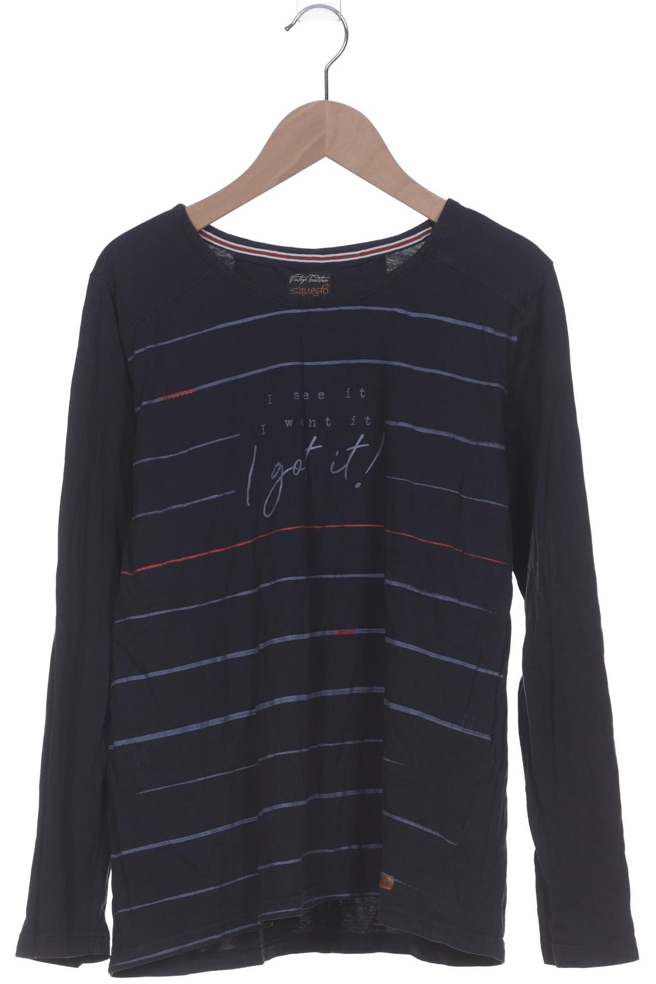 

s questo Damen Langarmshirt, marineblau, Gr. 40