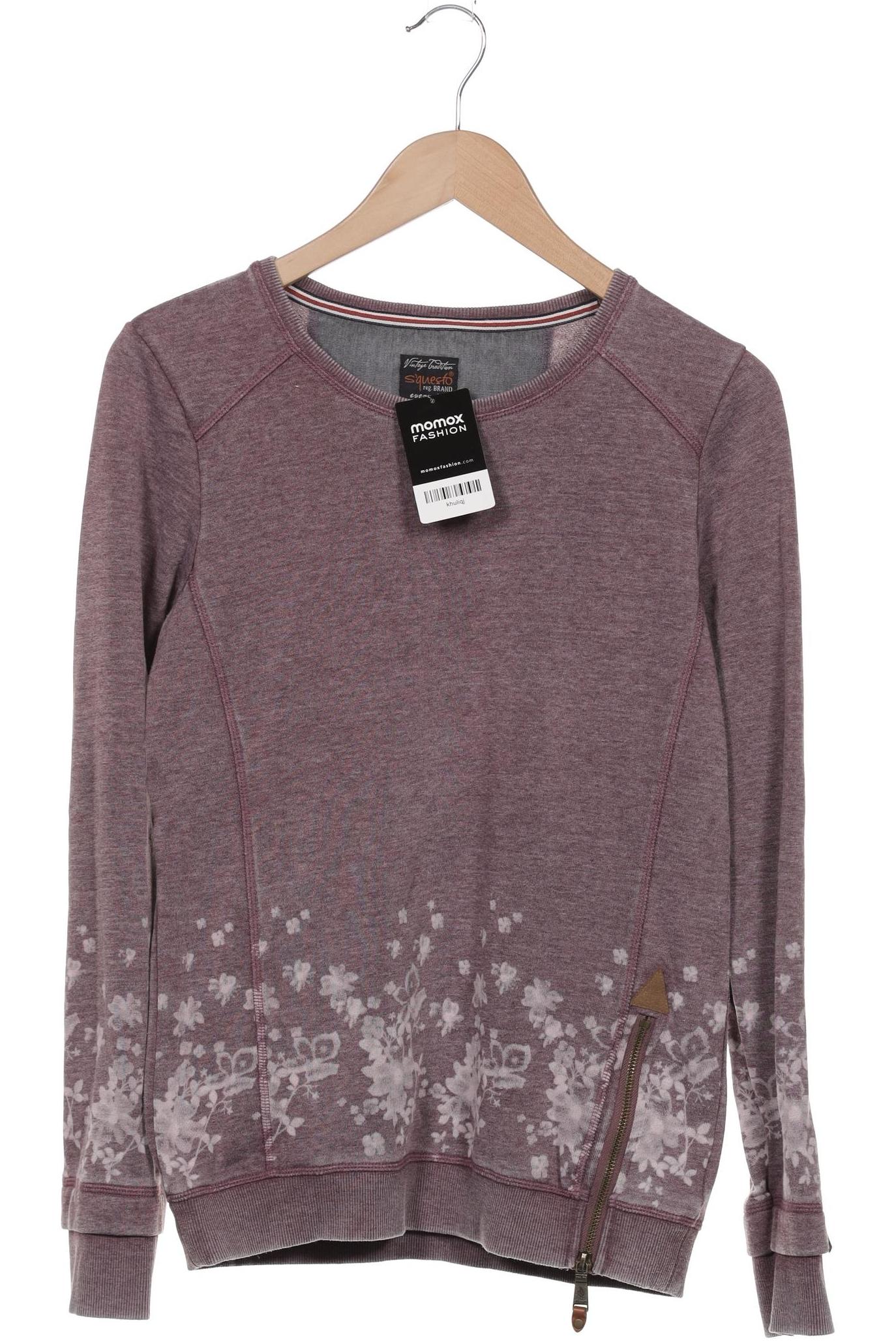 

s questo Damen Sweatshirt, bordeaux, Gr. 36