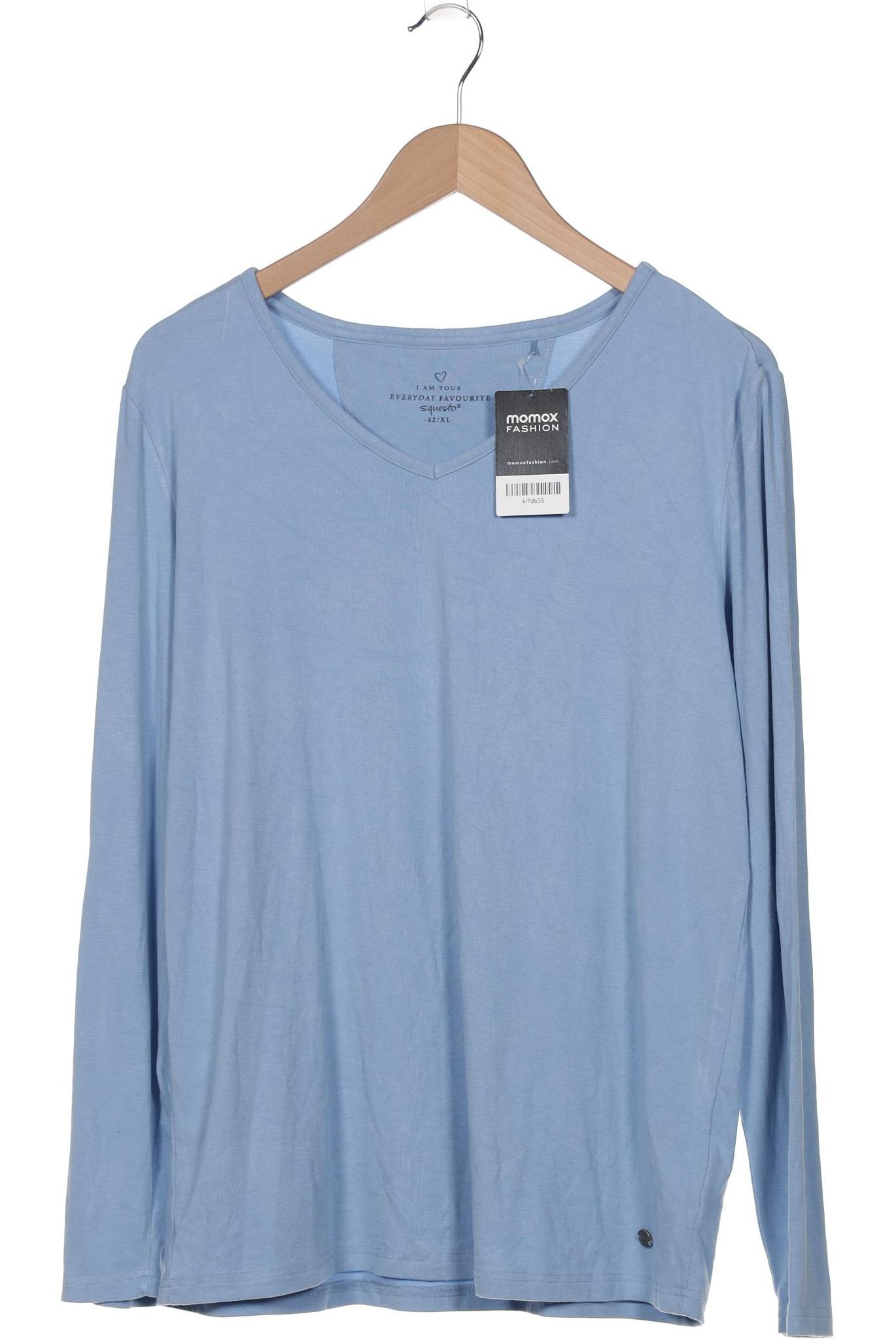 

s questo Damen Langarmshirt, hellblau, Gr. 42