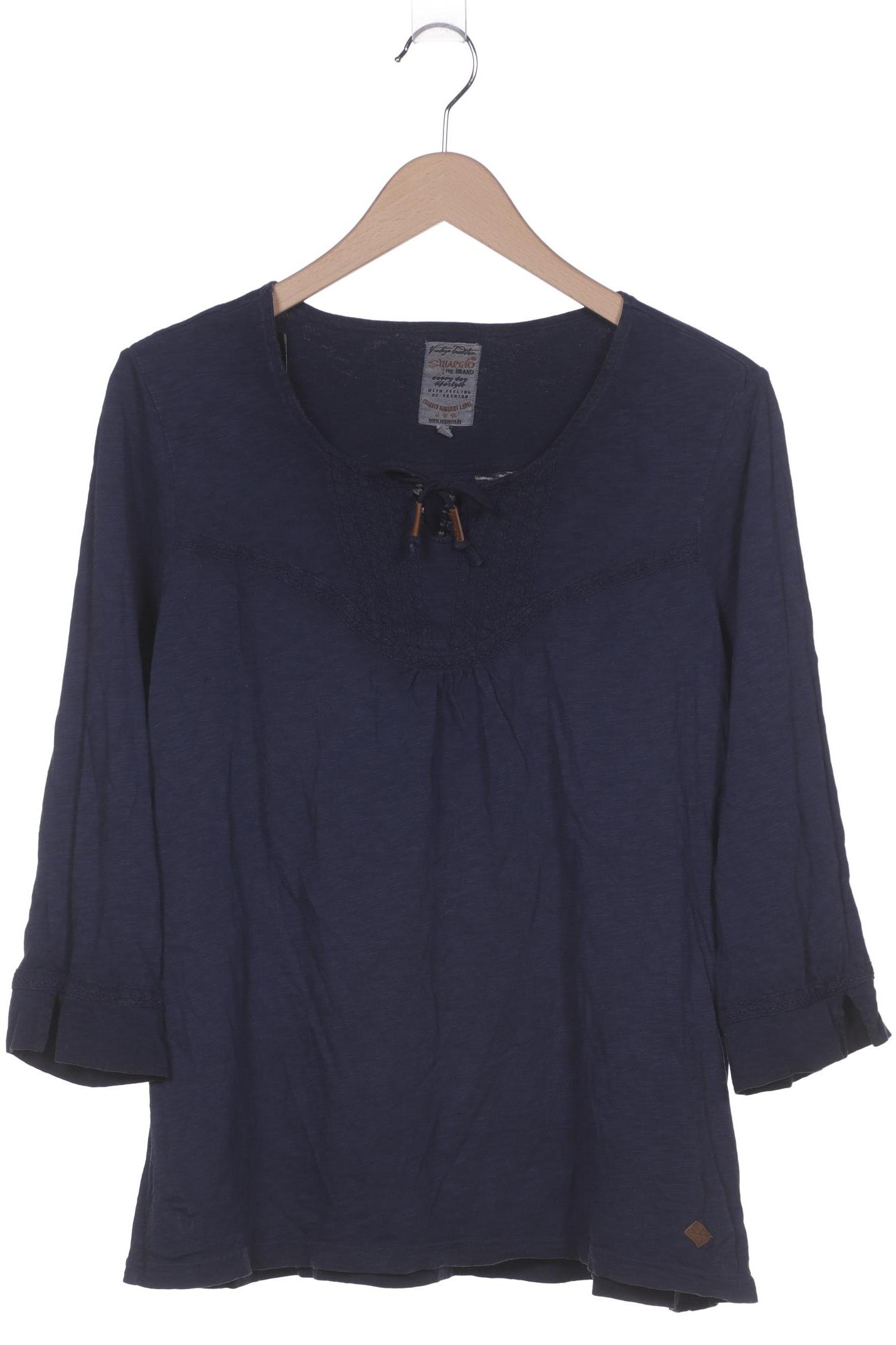 

s questo Damen Langarmshirt, marineblau, Gr. 40