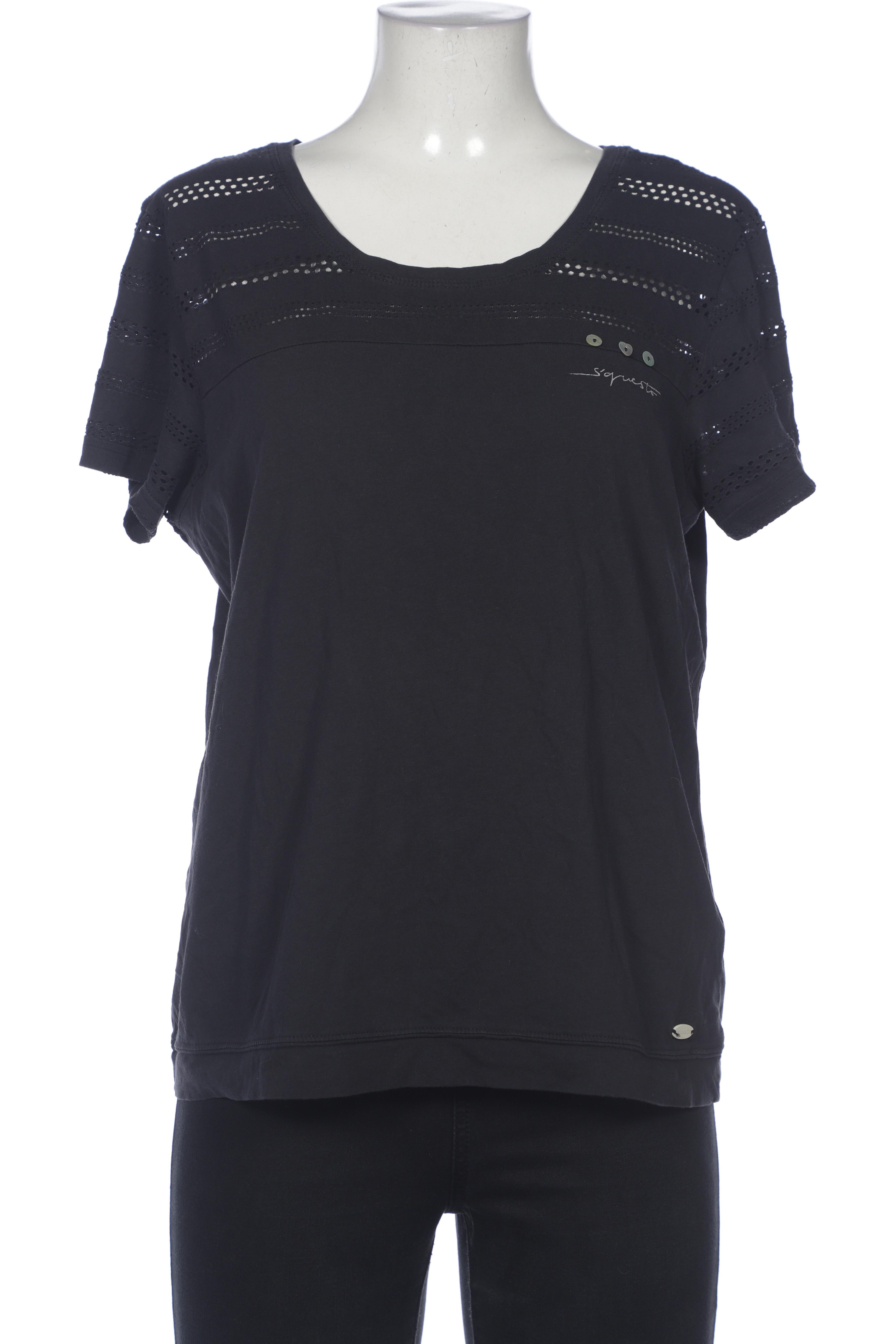

s questo Damen T-Shirt, schwarz, Gr. 40