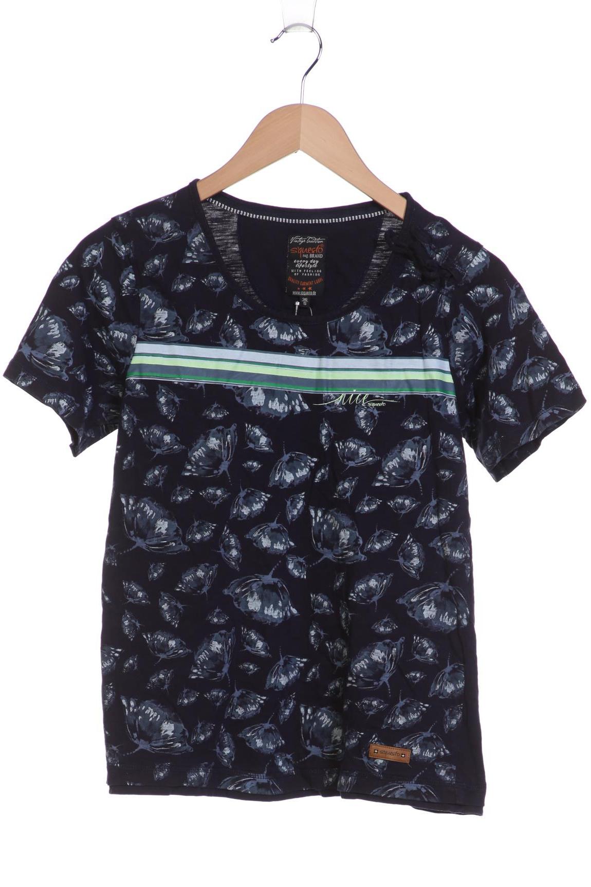 

s questo Damen T-Shirt, marineblau, Gr. 36