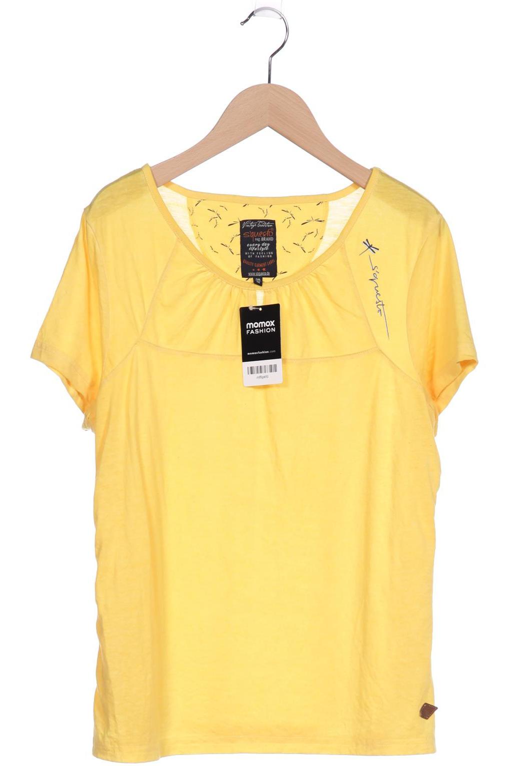 

s questo Damen T-Shirt, gelb