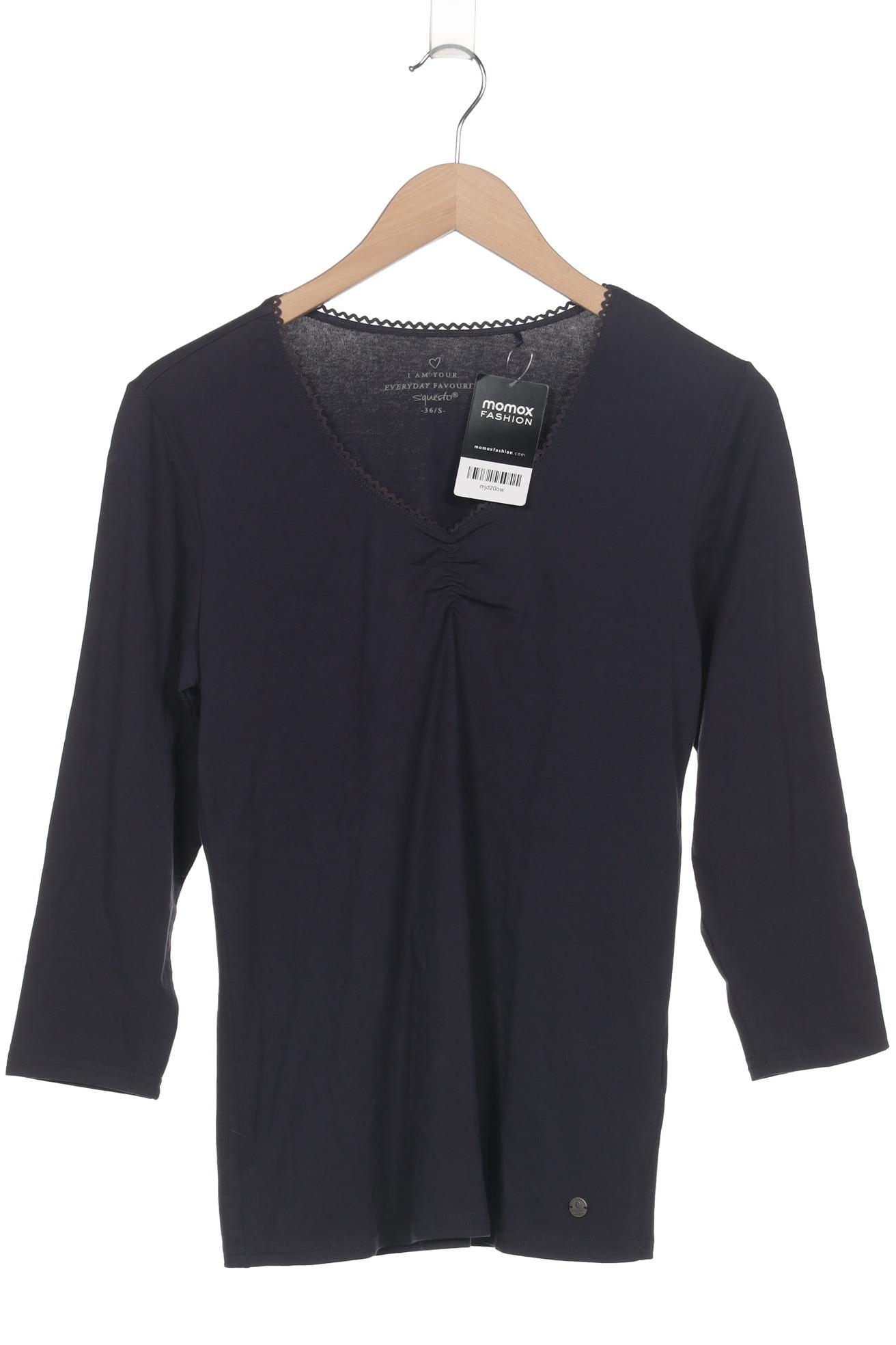 

s questo Damen Langarmshirt, marineblau, Gr. 36
