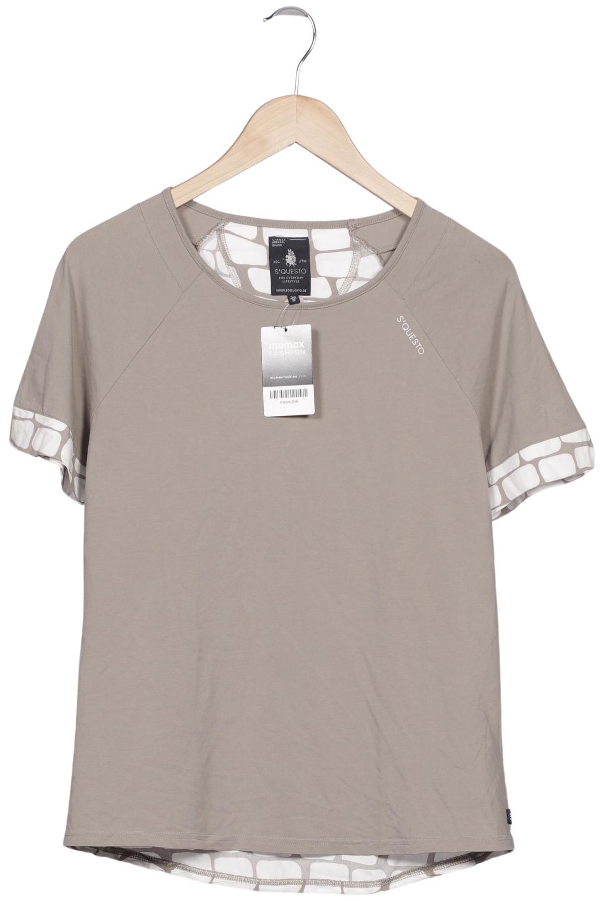 

s questo Damen T-Shirt, grau, Gr. 36