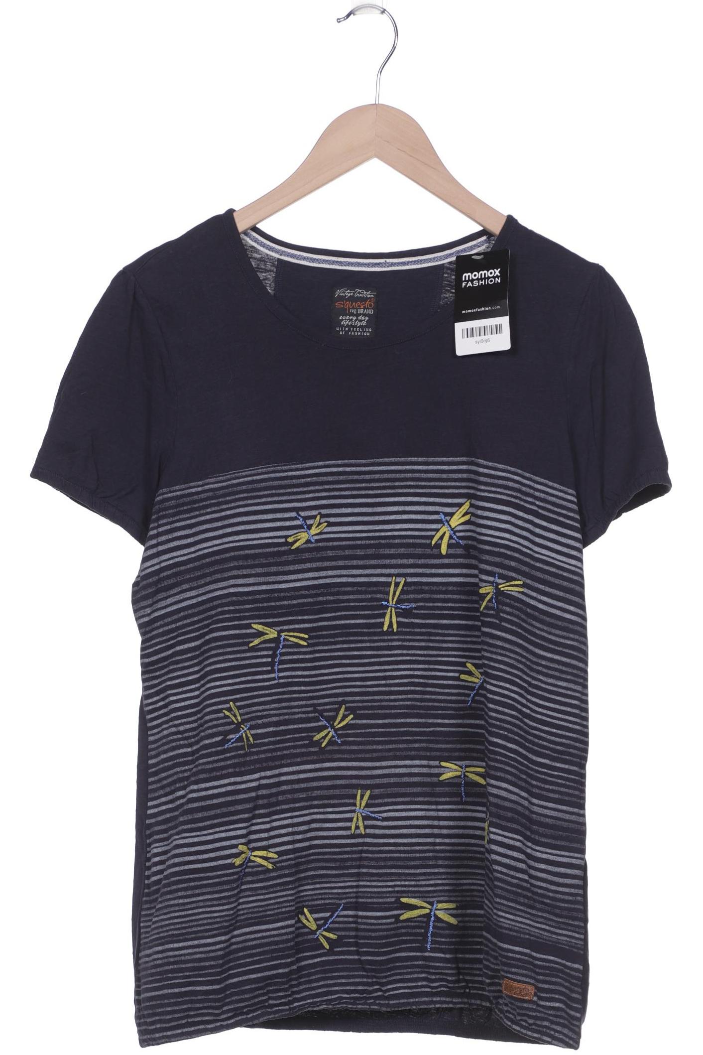 

s questo Damen T-Shirt, marineblau, Gr. 40