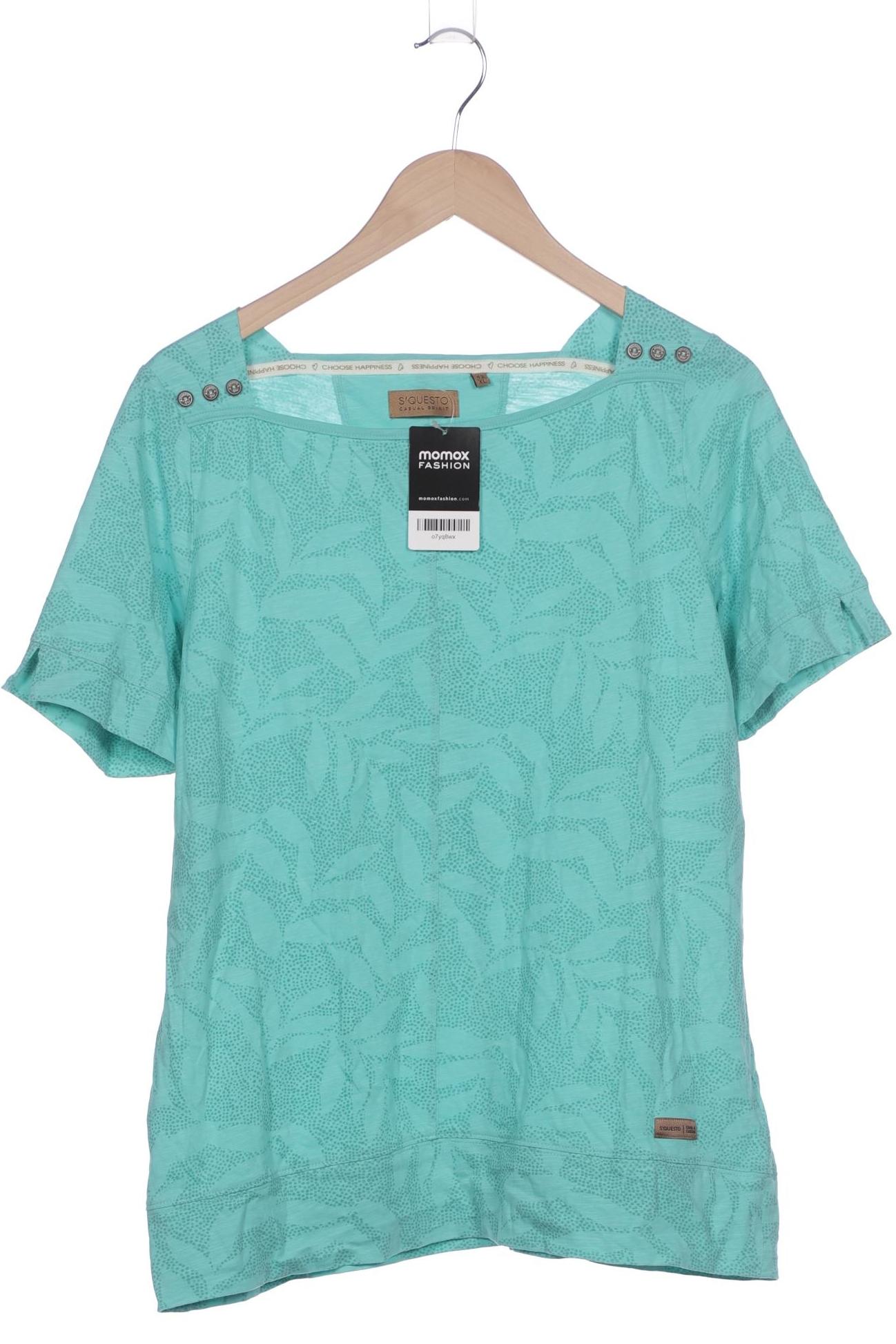 

s questo Damen T-Shirt, türkis, Gr. 42
