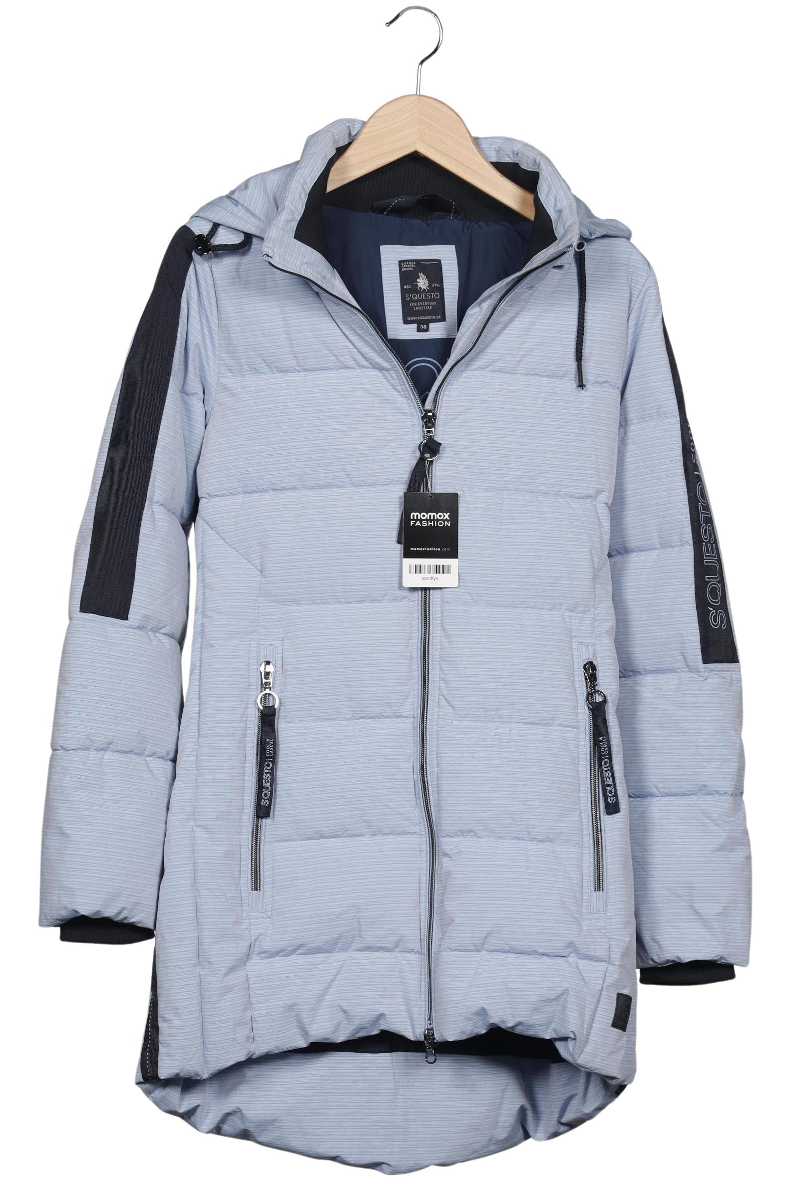 

s questo Damen Mantel, hellblau, Gr. 36