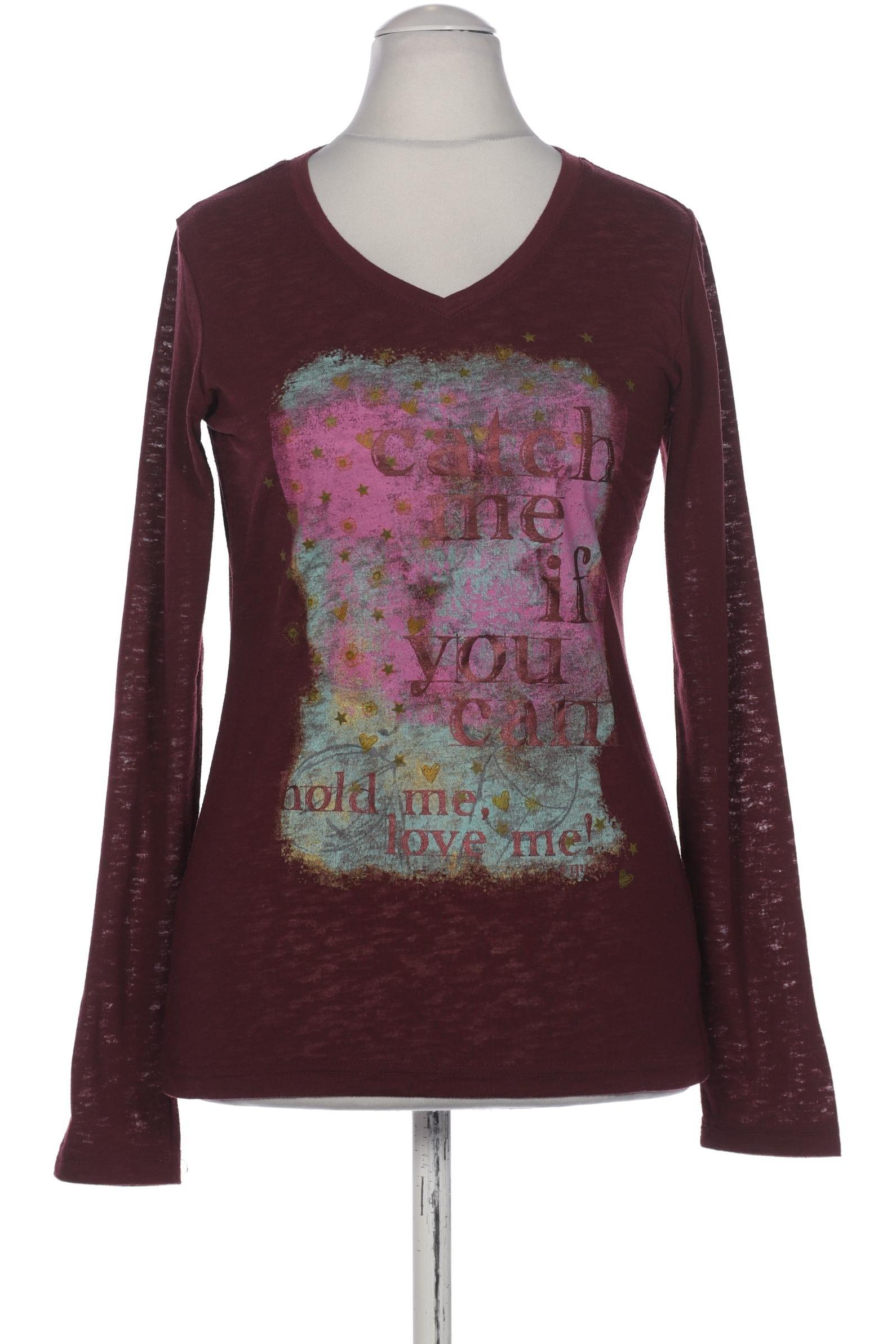 

s questo Damen Langarmshirt, bordeaux, Gr. 36