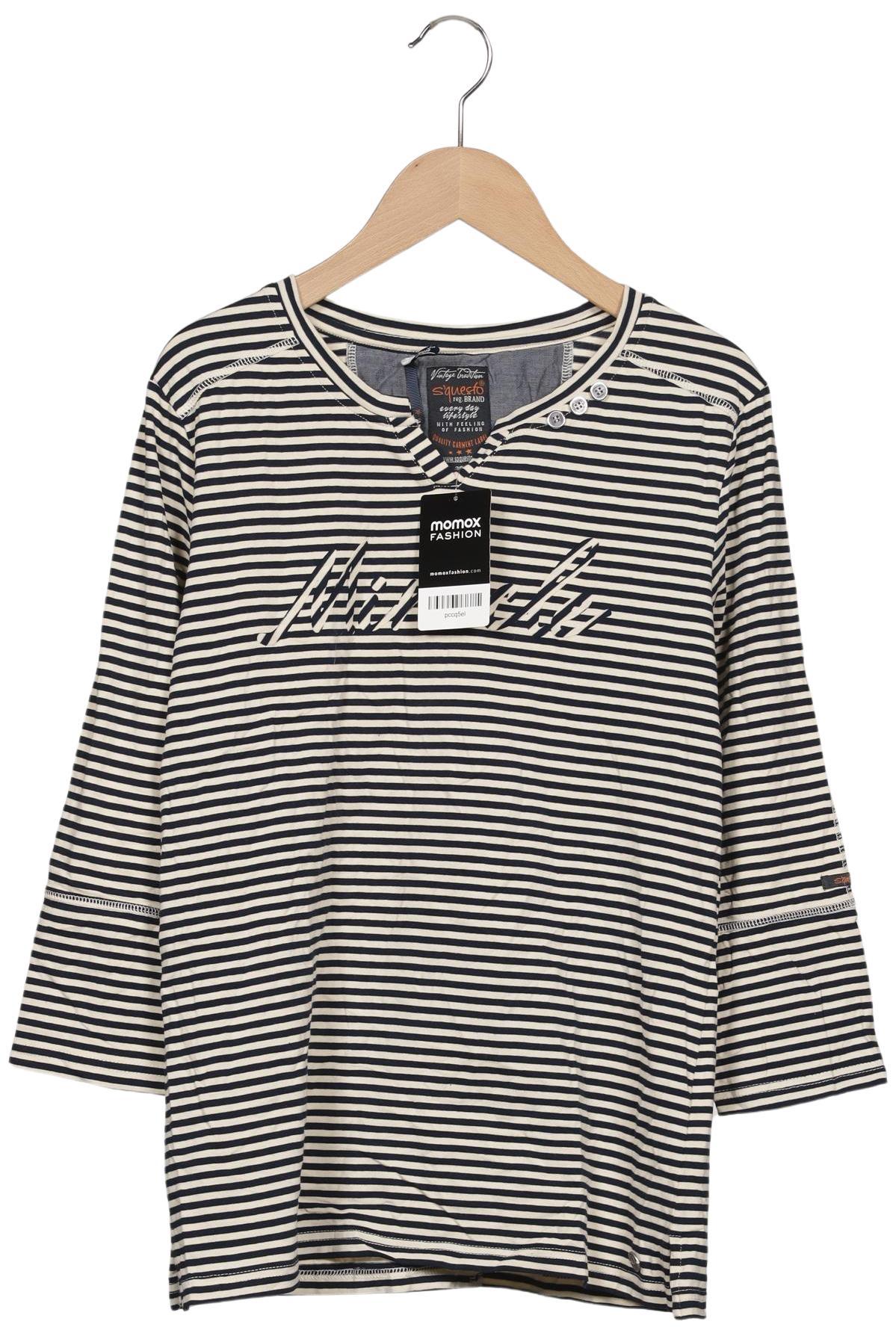 

s questo Damen Langarmshirt, marineblau, Gr. 36