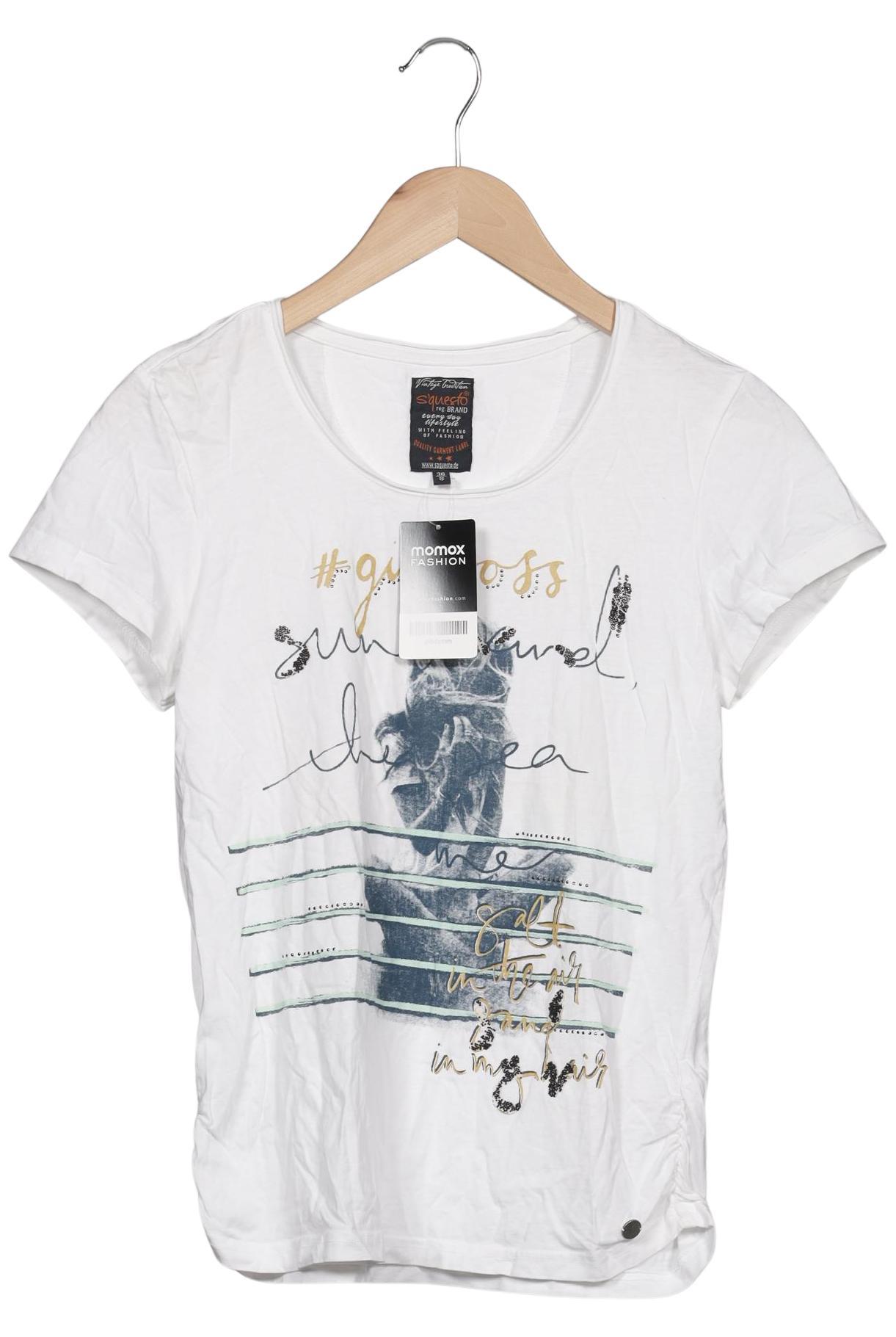 

s questo Damen T-Shirt, weiß, Gr. 36