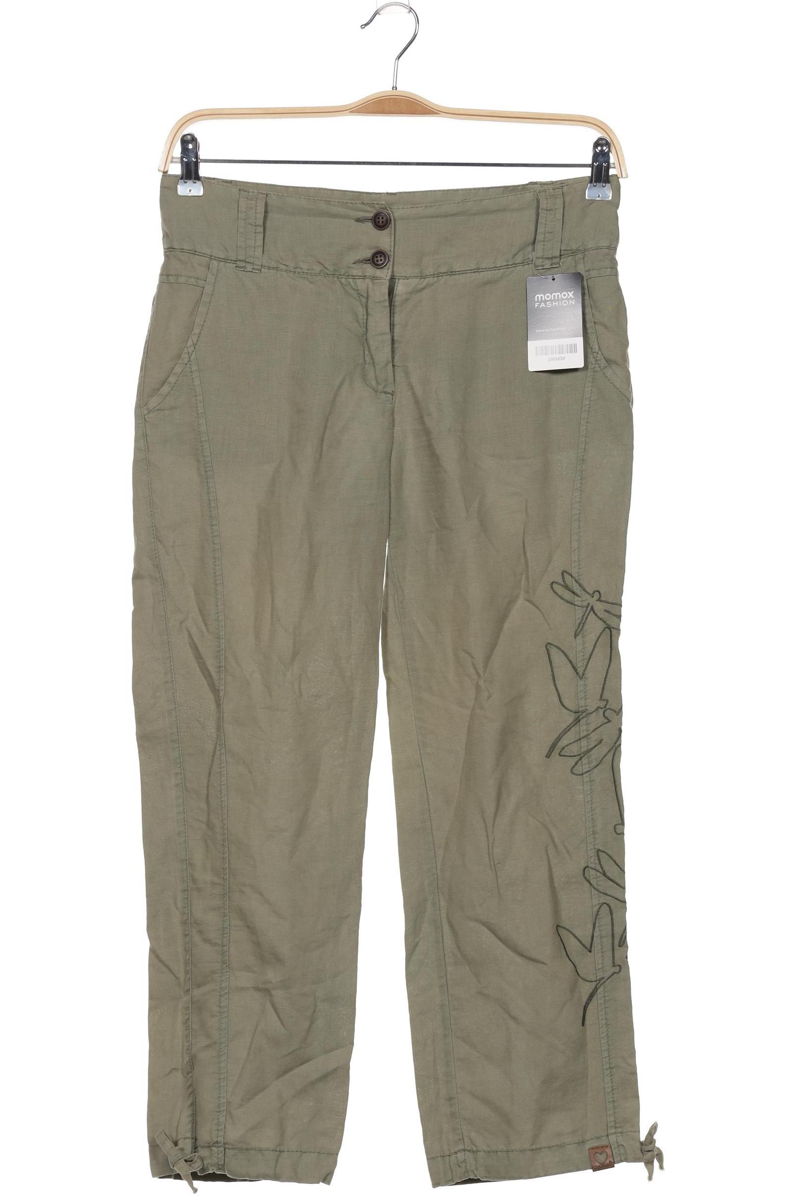 

s questo Damen Stoffhose, grün, Gr. 34