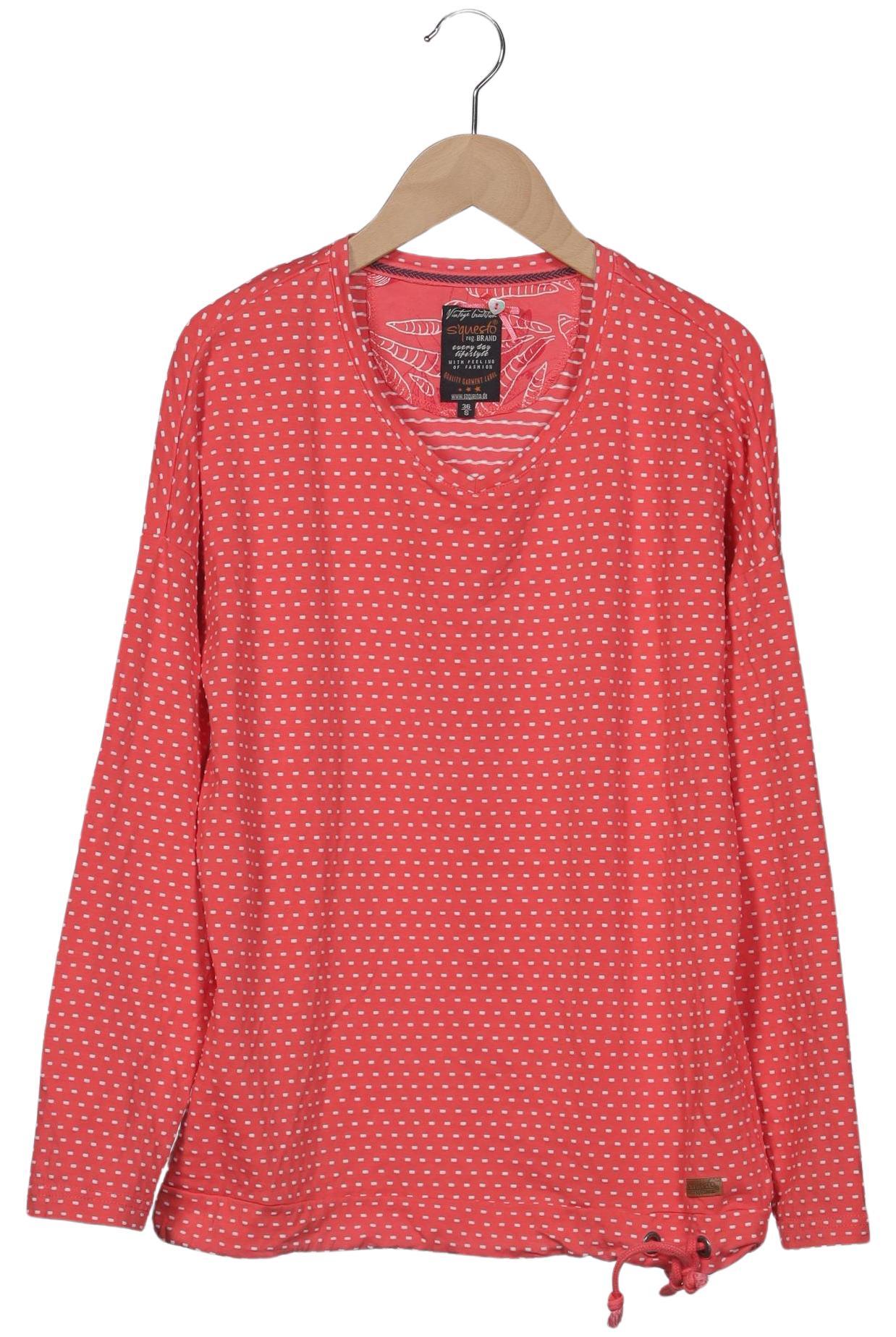 

s questo Damen Langarmshirt, rot, Gr. 36
