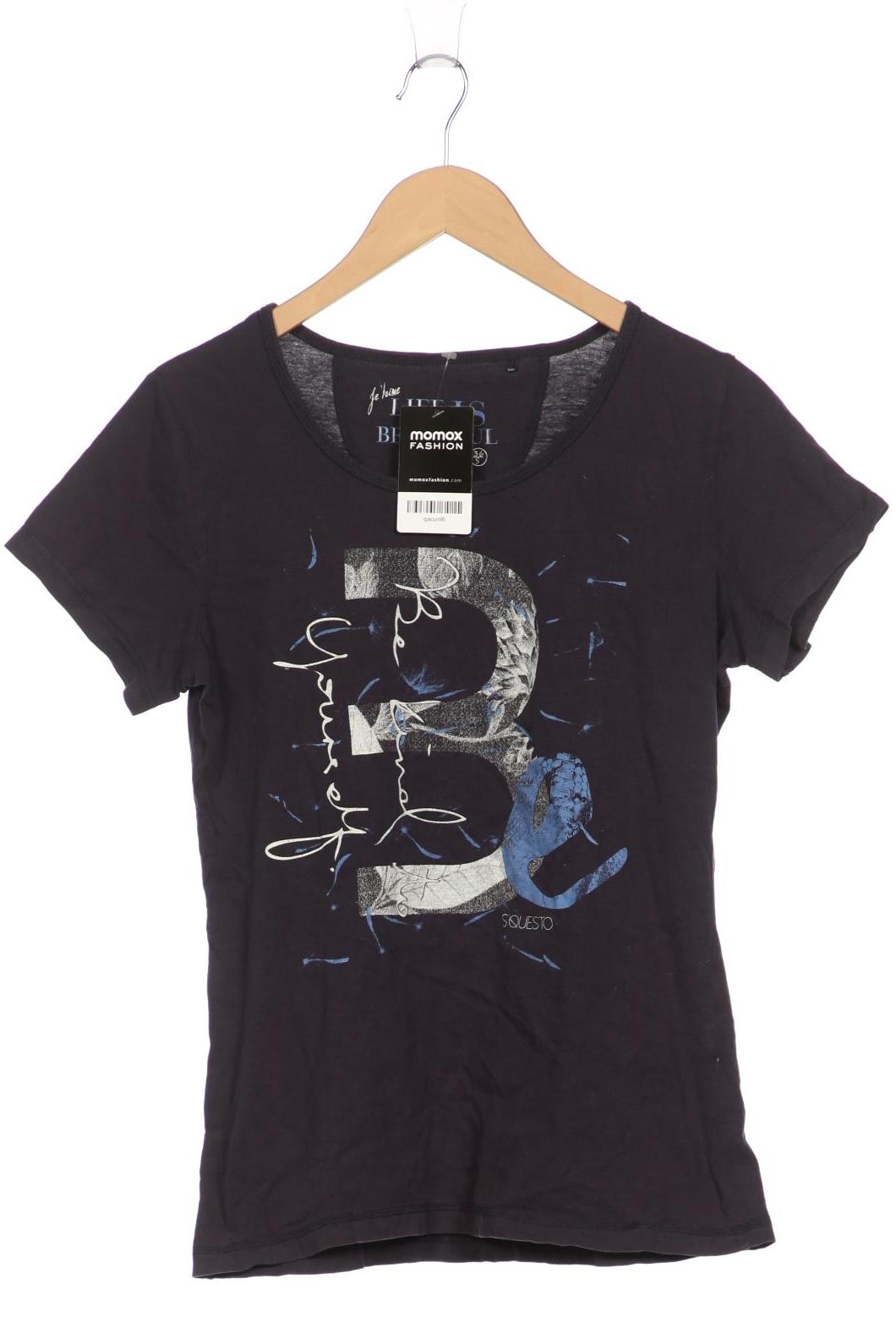 

s questo Damen T-Shirt, marineblau, Gr. 36