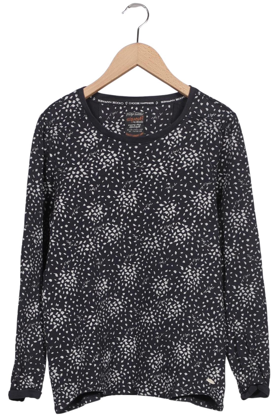 

s questo Damen Sweatshirt, marineblau, Gr. 38