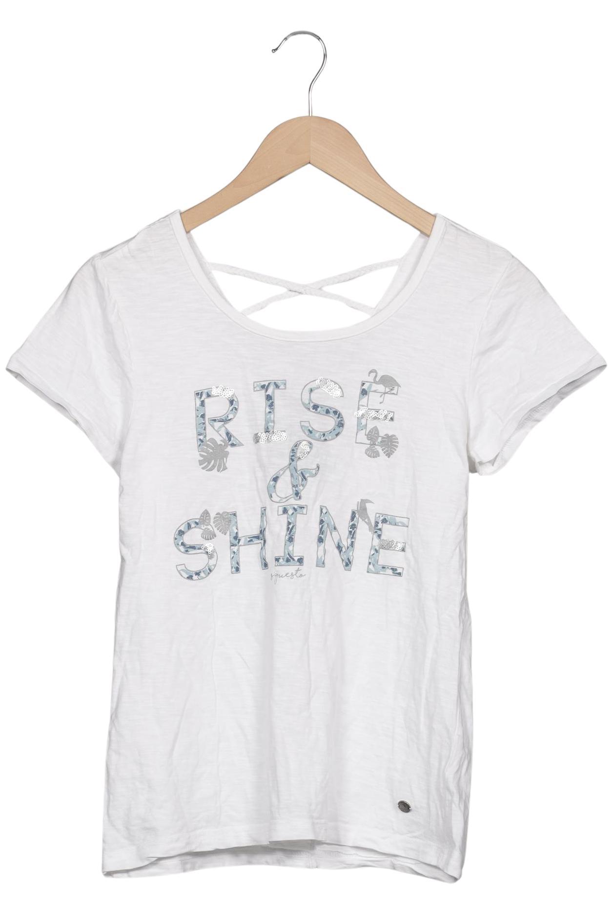 

s questo Damen T-Shirt, weiß, Gr. 36