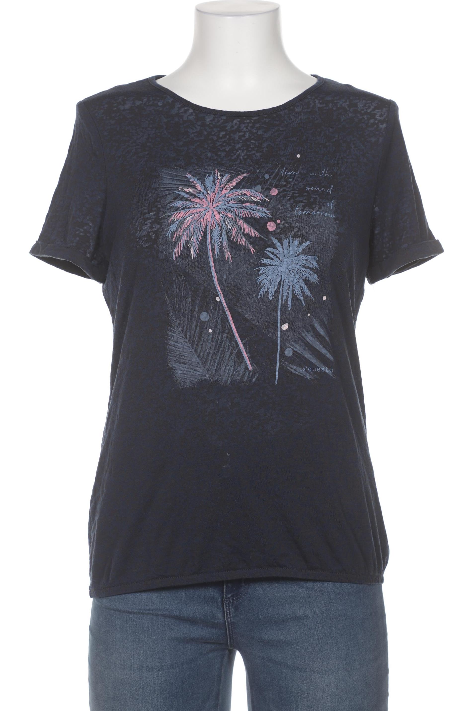 

s questo Damen T-Shirt, marineblau, Gr. 38