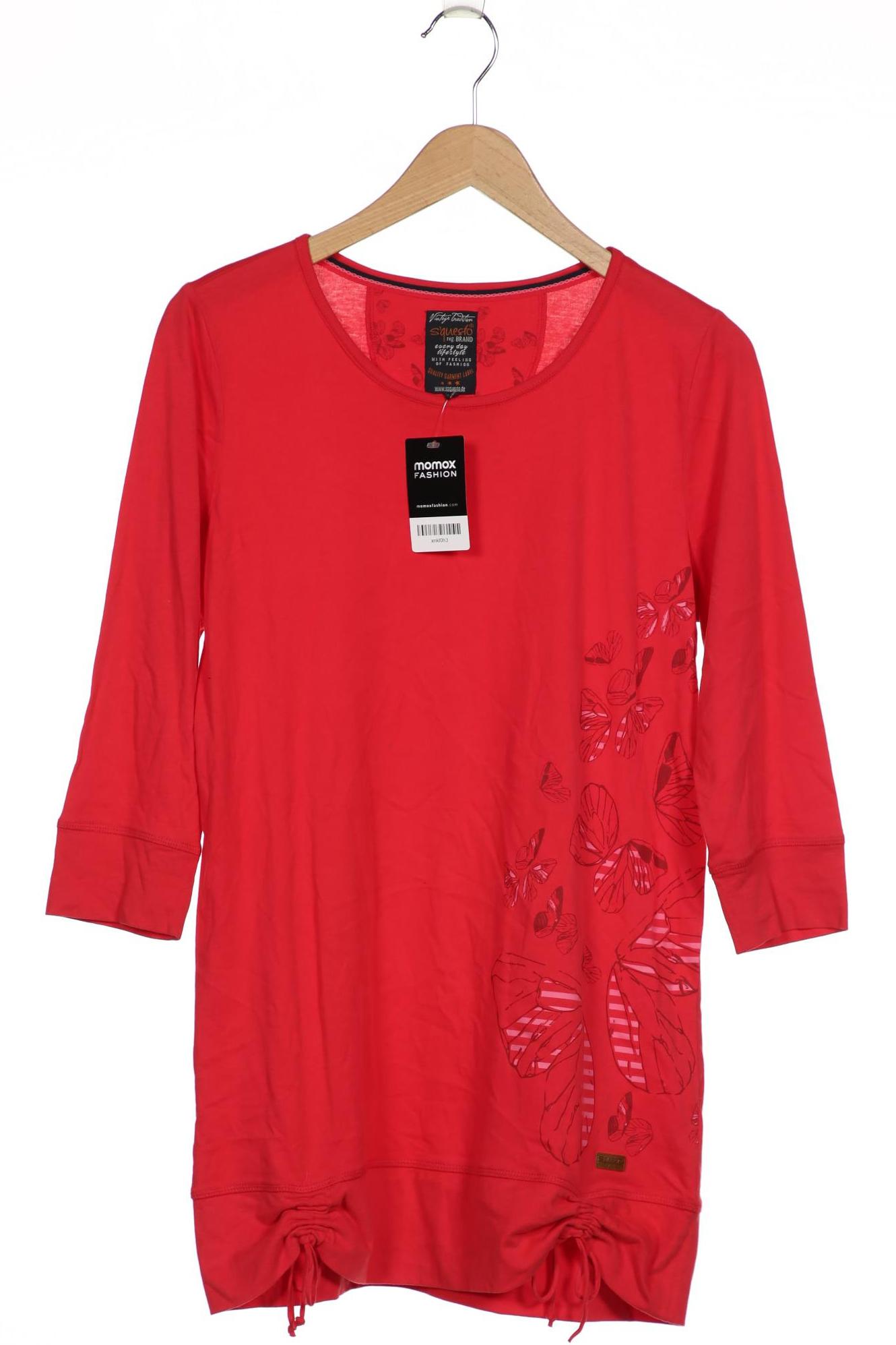 

s questo Damen Langarmshirt, rot, Gr. 40