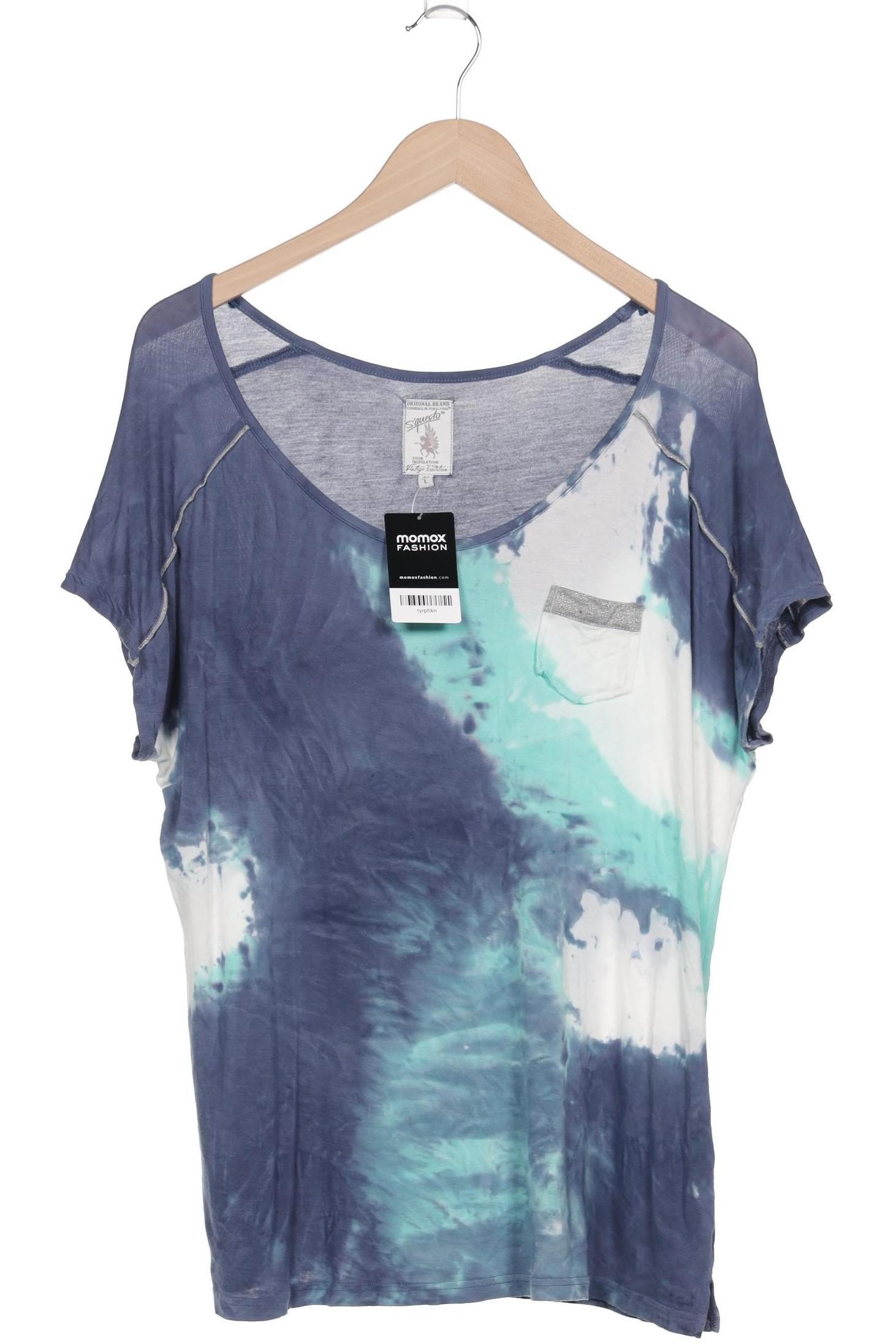 

s questo Damen T-Shirt, blau, Gr. 40