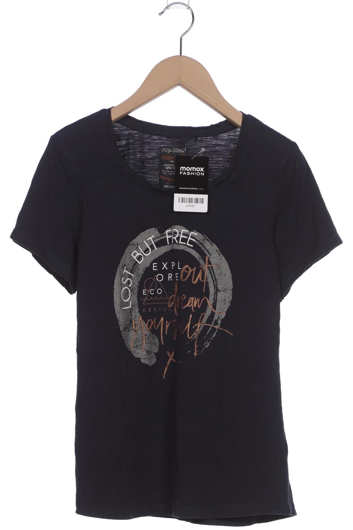 

s questo Damen T-Shirt, marineblau, Gr. 36