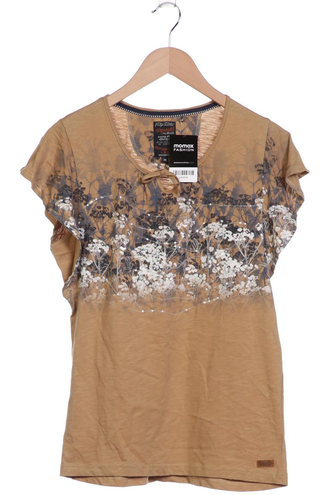 

s questo Damen T-Shirt, beige, Gr. 36