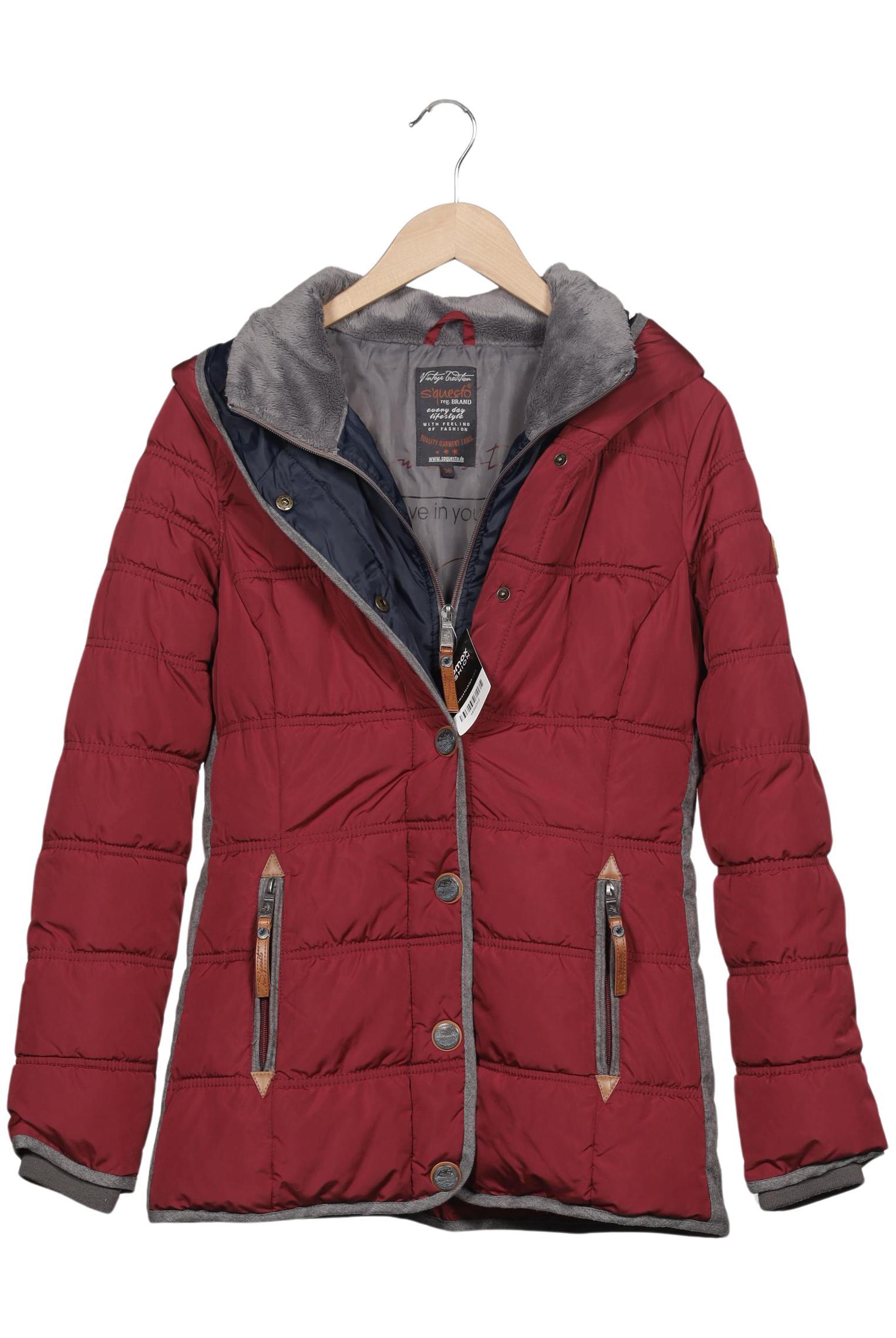 

s questo Damen Mantel, rot, Gr. 36