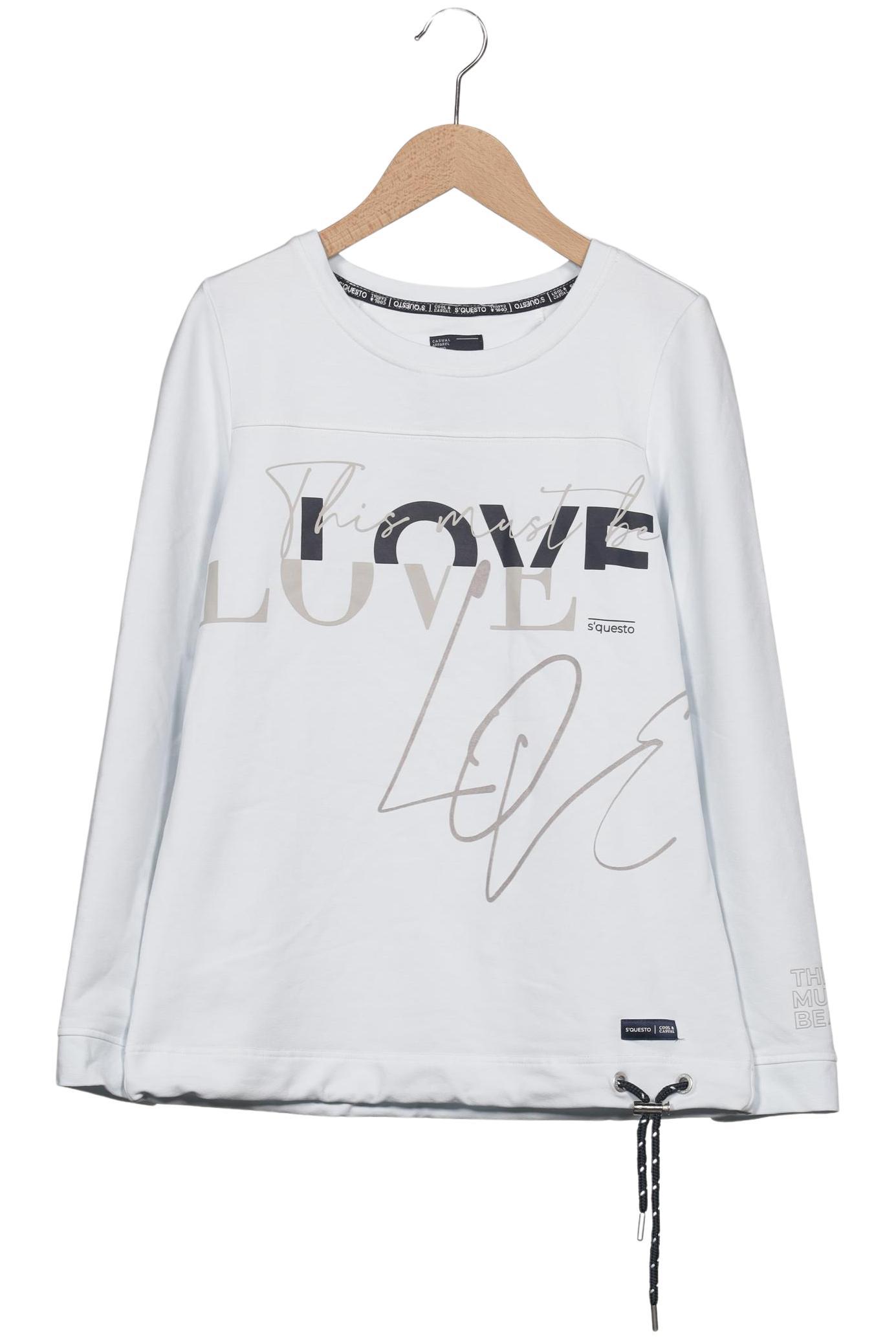 

s questo Damen Sweatshirt, hellblau, Gr. 36