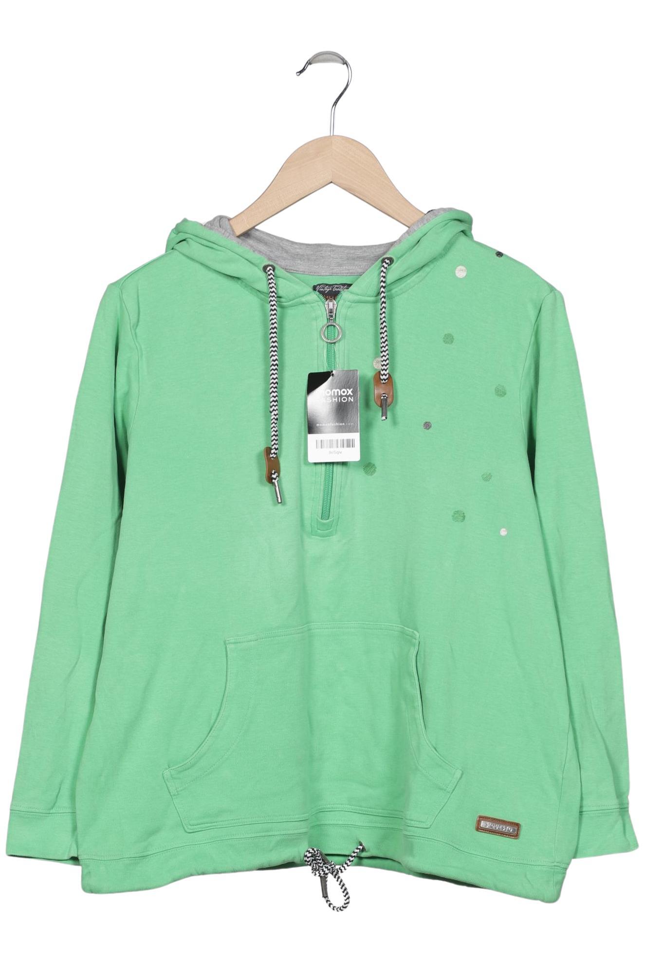 

s questo Damen Kapuzenpullover, hellgrün, Gr. 42