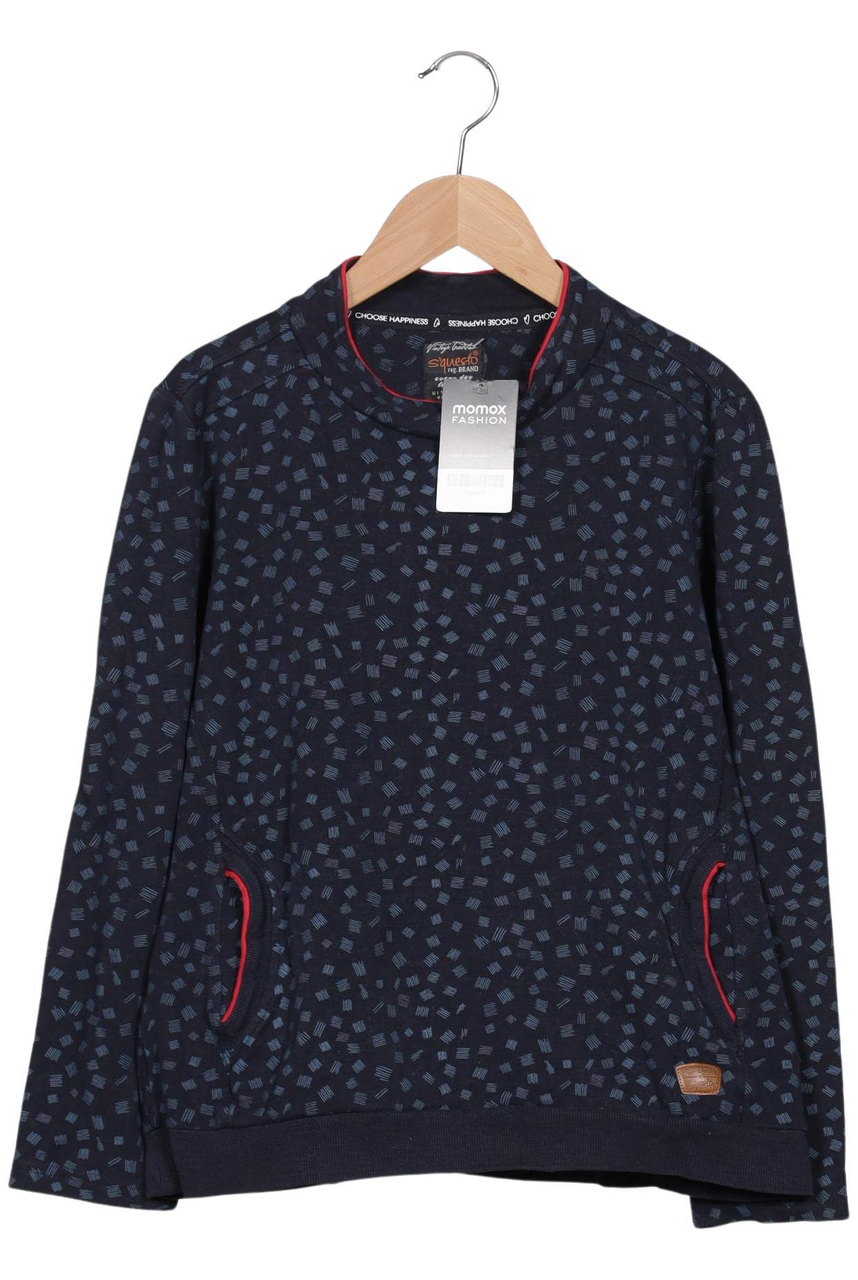 

s questo Damen Sweatshirt, marineblau, Gr. 38