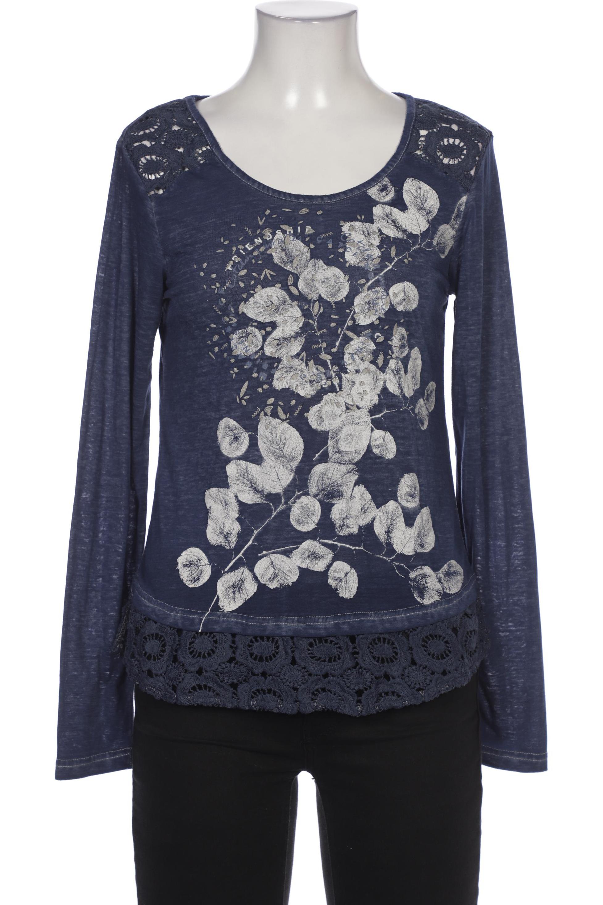 

s questo Damen Langarmshirt, marineblau, Gr. 36