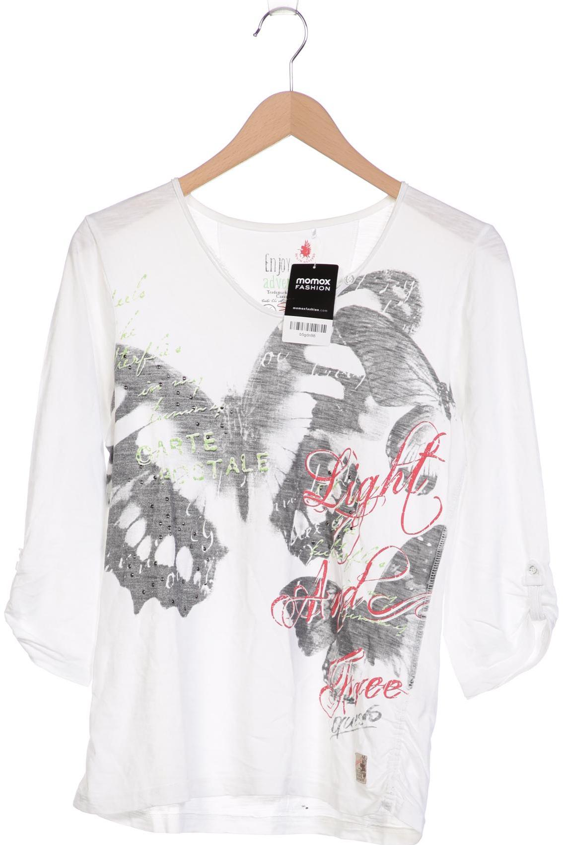 

s questo Damen Langarmshirt, weiß, Gr. 36