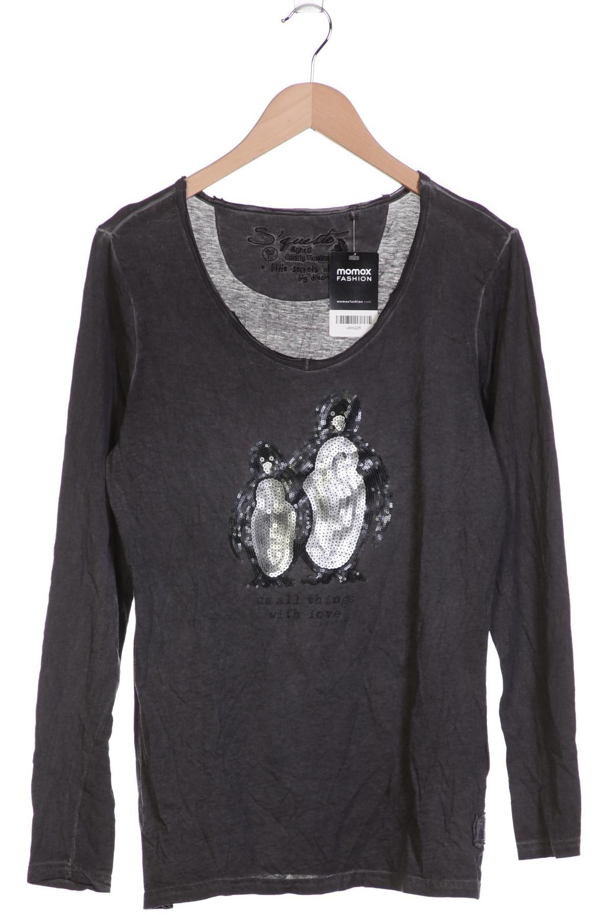 

s questo Damen Langarmshirt, grau, Gr. 40