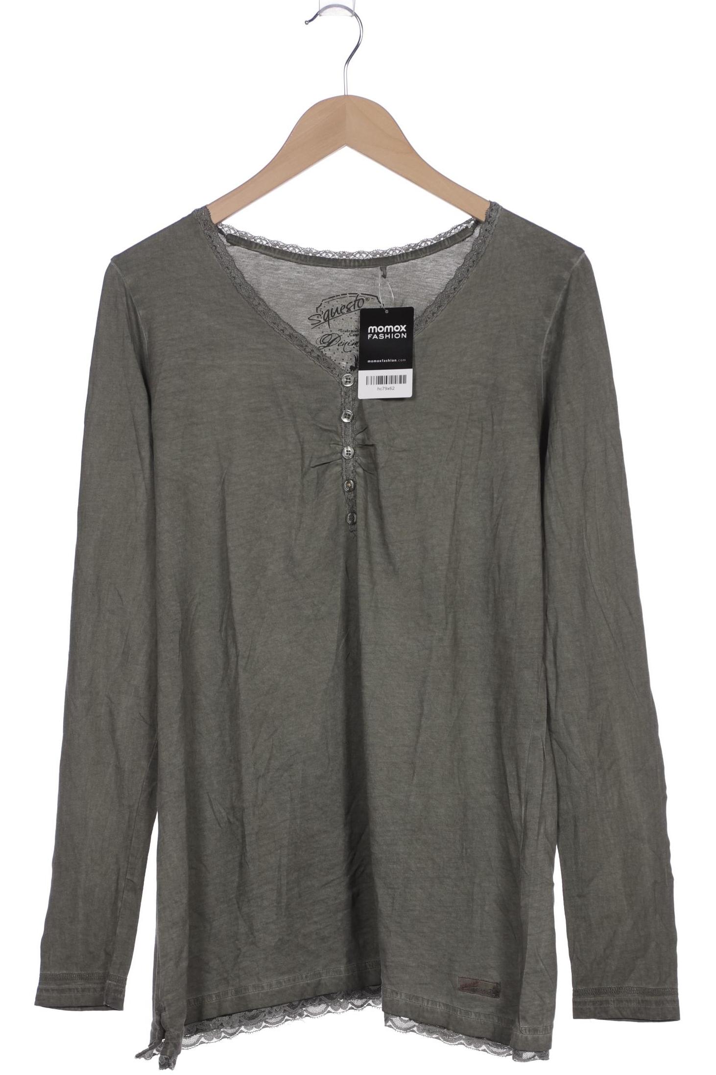 

s questo Damen Langarmshirt, grün, Gr. 42