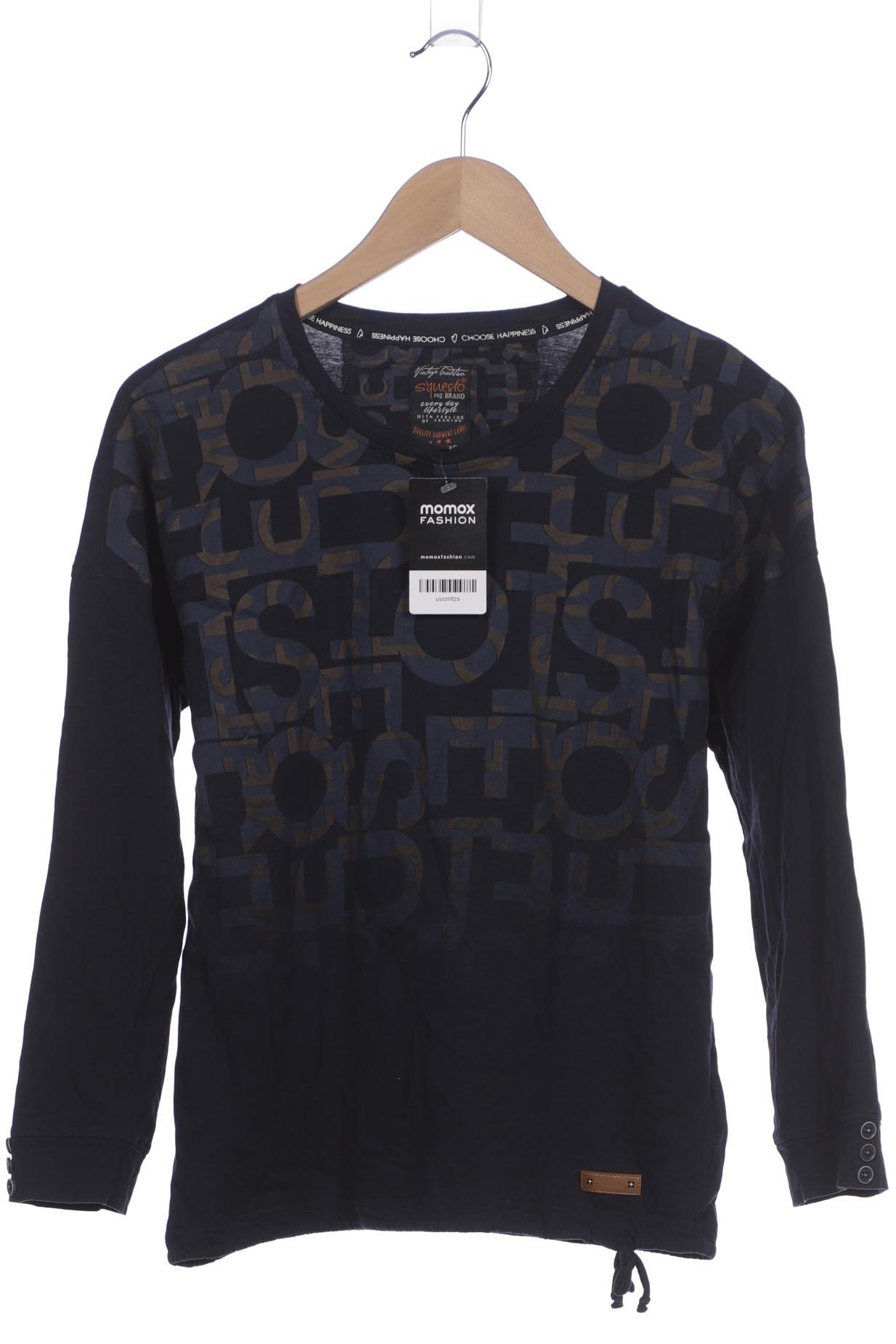 

s questo Damen Langarmshirt, marineblau, Gr. 38
